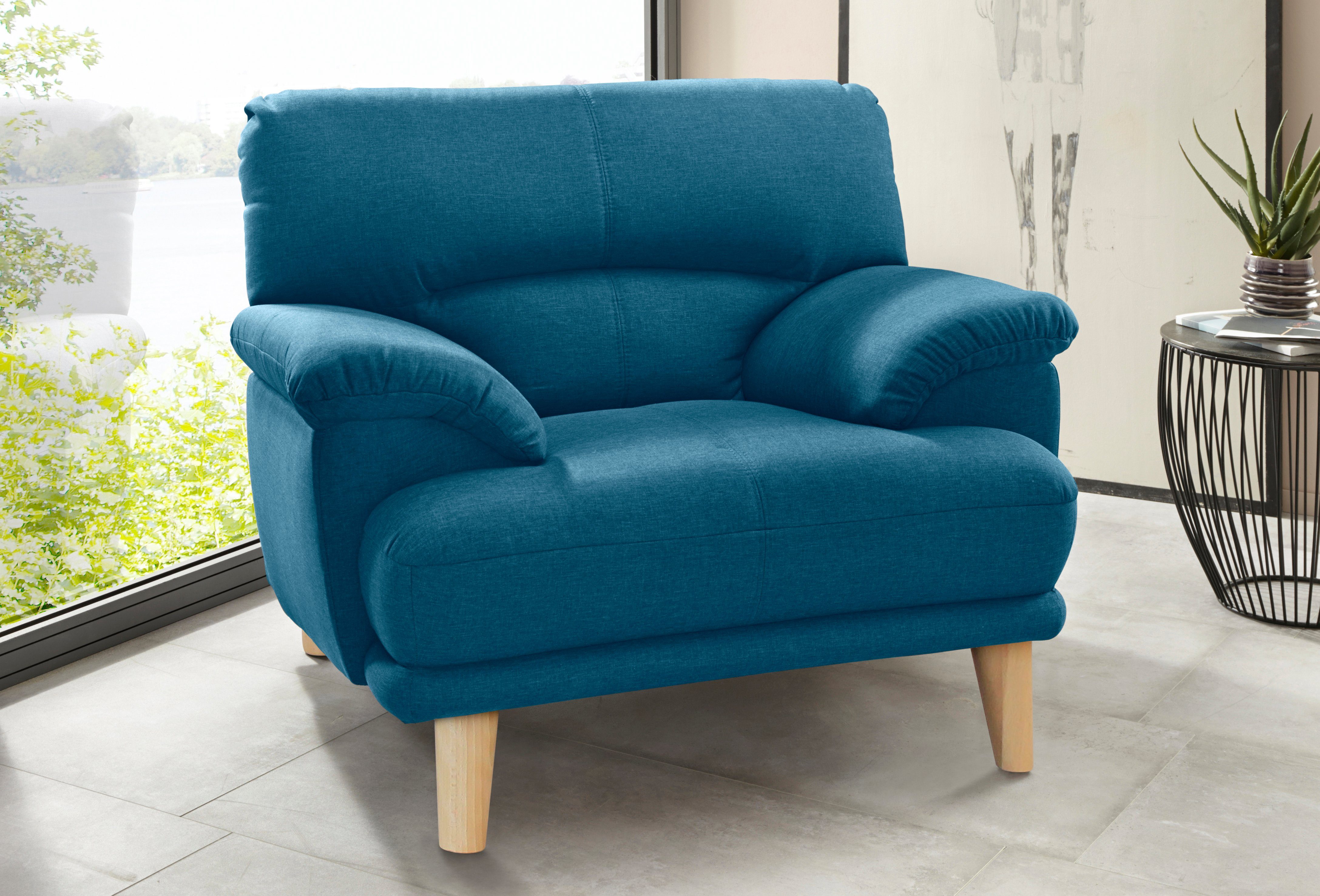 TRENDMANUFAKTUR Sessel Cecilia, Loungesessel, italienisches Design, günstig online kaufen