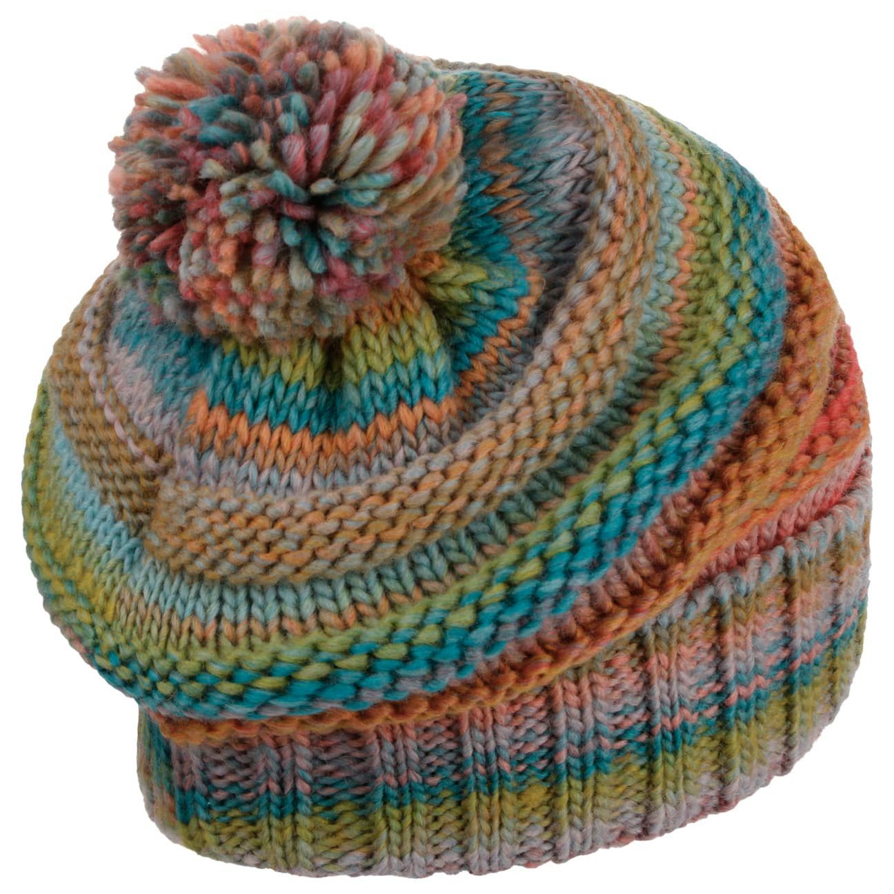 Lierys Bommelmütze (1-St) Damenmütze mit Umschlag, Made in Germany