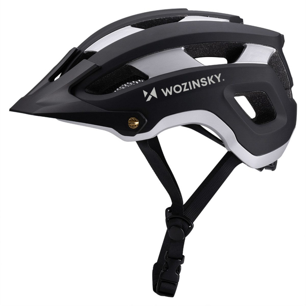 Wozinsky Fahrradhelm HT-001, Leichte Bauweise, hohe Belüftung, präzise Größenverstellung
