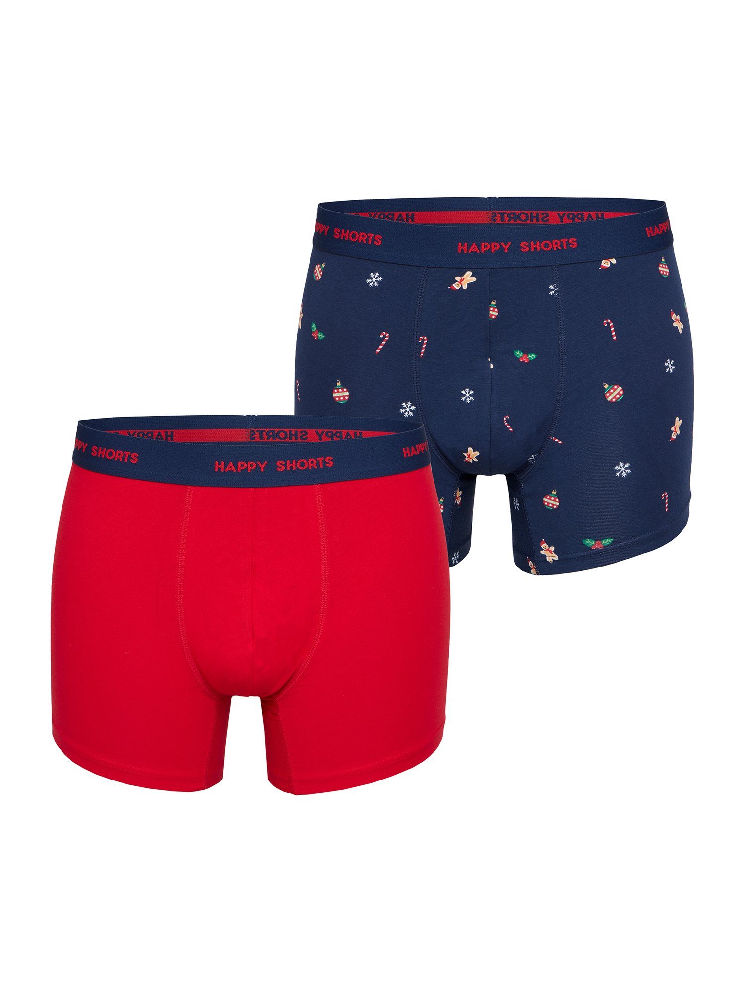 HAPPY SHORTS Retro Pants XMAS (2-St) Retro-Boxer Retro-shorts unterhose