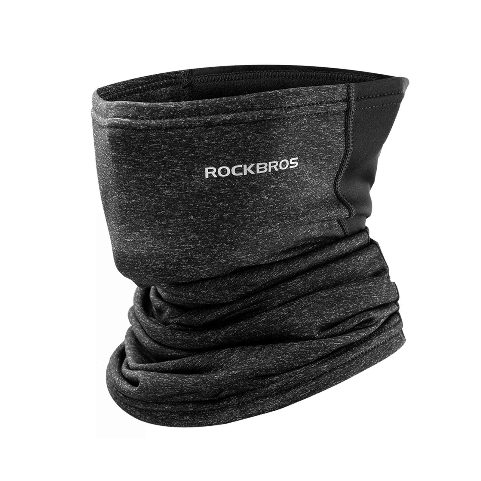 ROCKBROS Multifunktionstuch Winter Halbe Sturmhaube Nackenwärmer Warm Gesichtsbedeckung