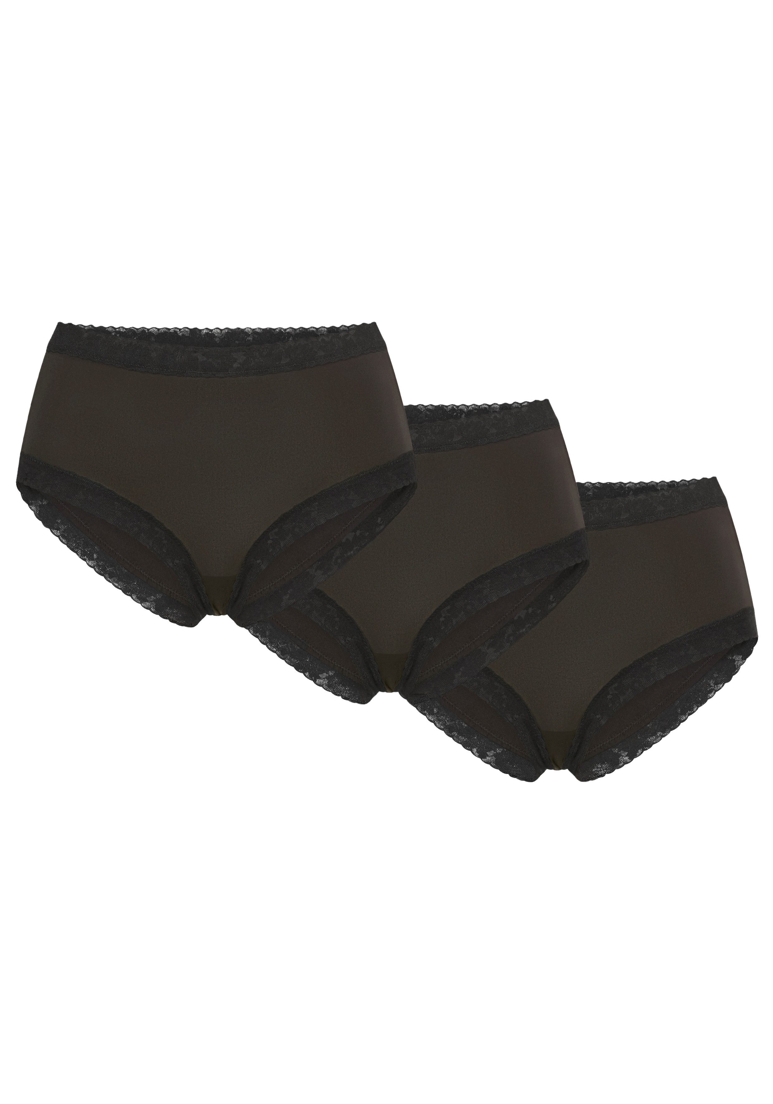 Jockey Slip Soft Stretch Lace (3er Pack) florales Muster, dehnbare Spitze günstig online kaufen