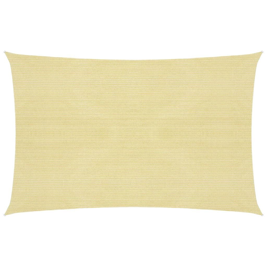 Sonnensegel Sonnensegel 160 g/m² Beige 2,5x4 m HDPE