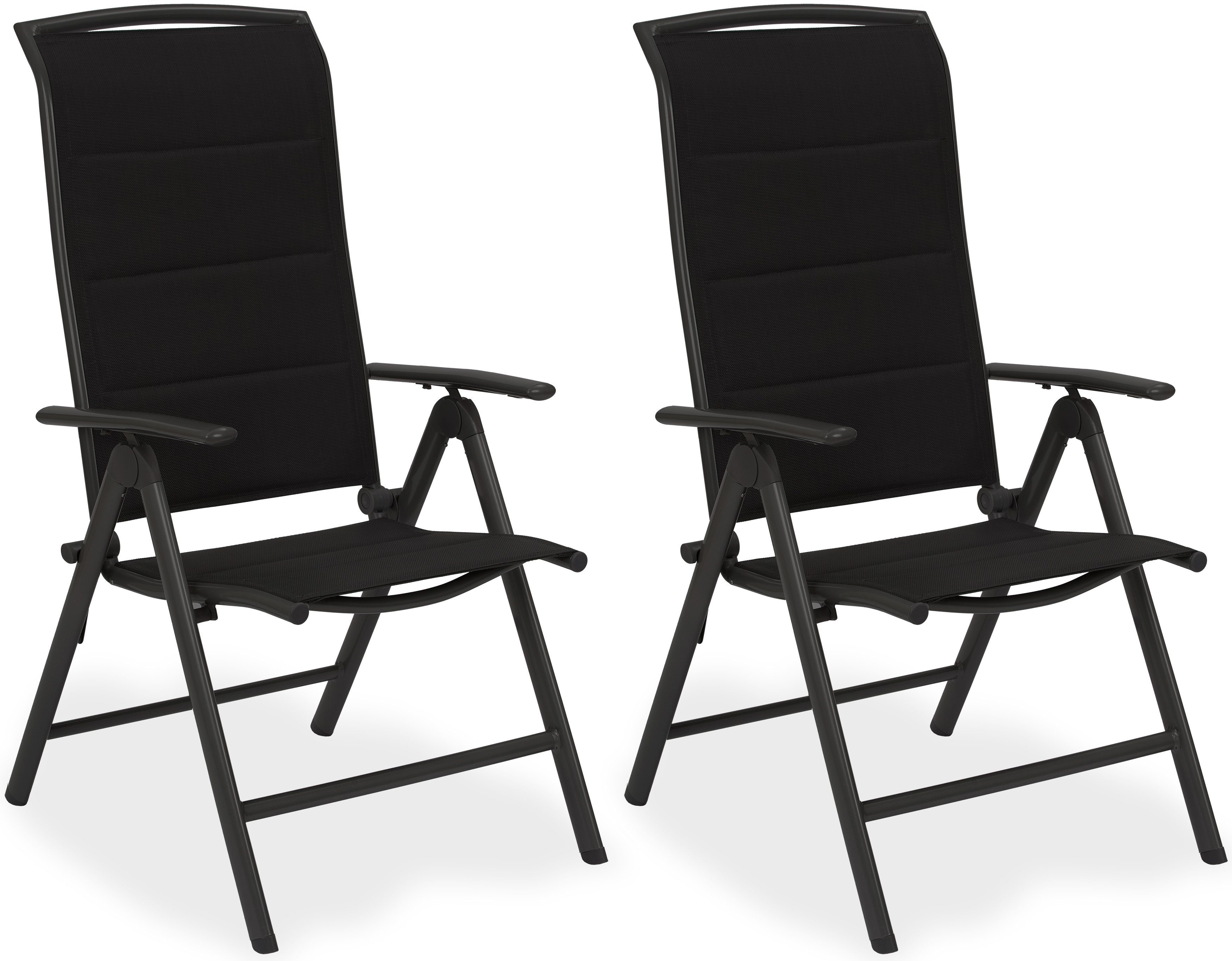 BRUBAKER Gartenstuhl Milano (Gepolstert und wetterfest, günstig online kaufen