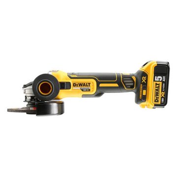 DeWalt Akku-Winkelschleifer DeWALT Akku-Winkelschleifer DCG405P3-QW 125mm 18V 5Ah + Zubehör, max. 9000 U/min