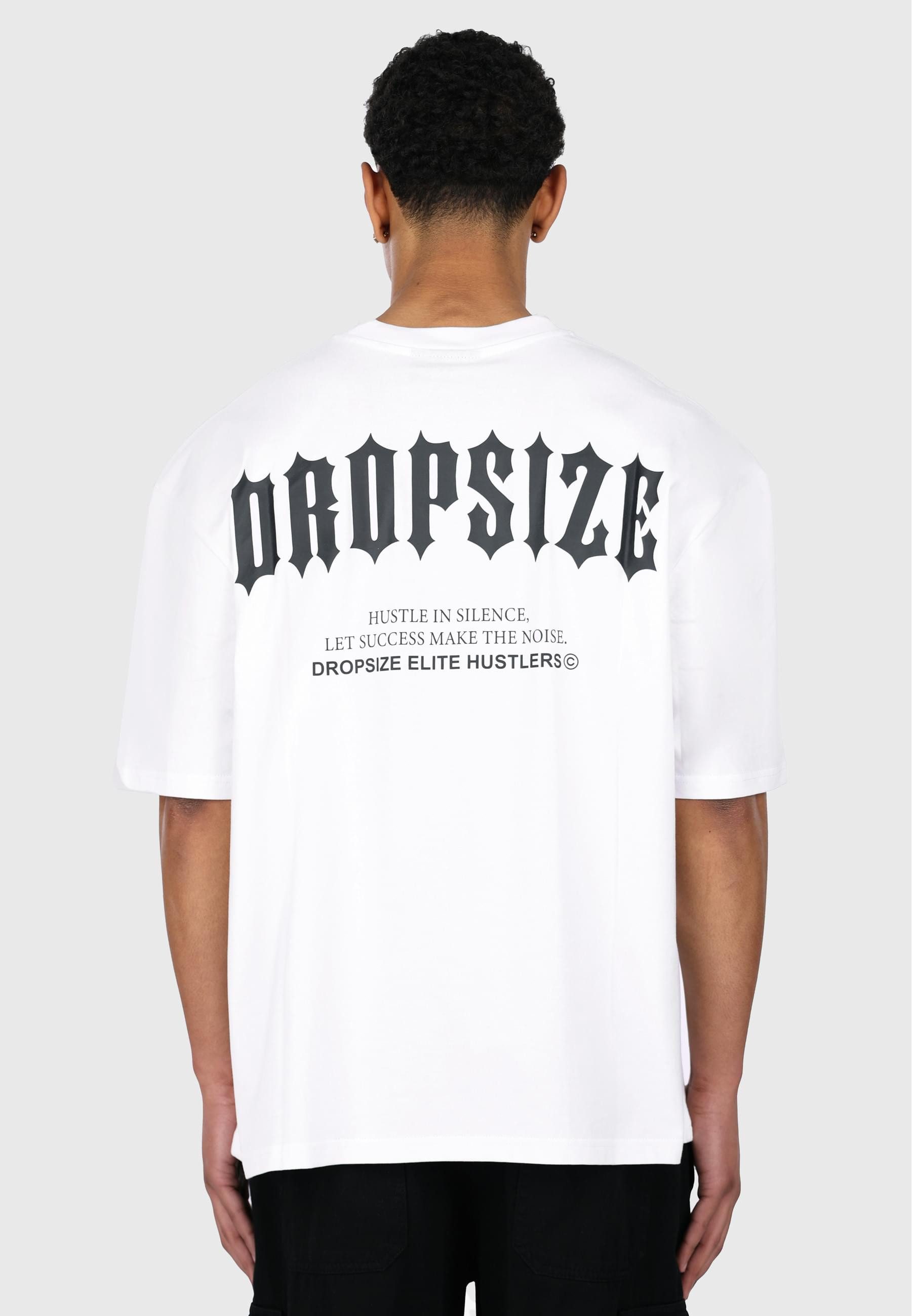 Dropsize T-Shirt Dropsize HEAVY OVERSIZE BIG PRINT T-SHIRT (1-tlg)
