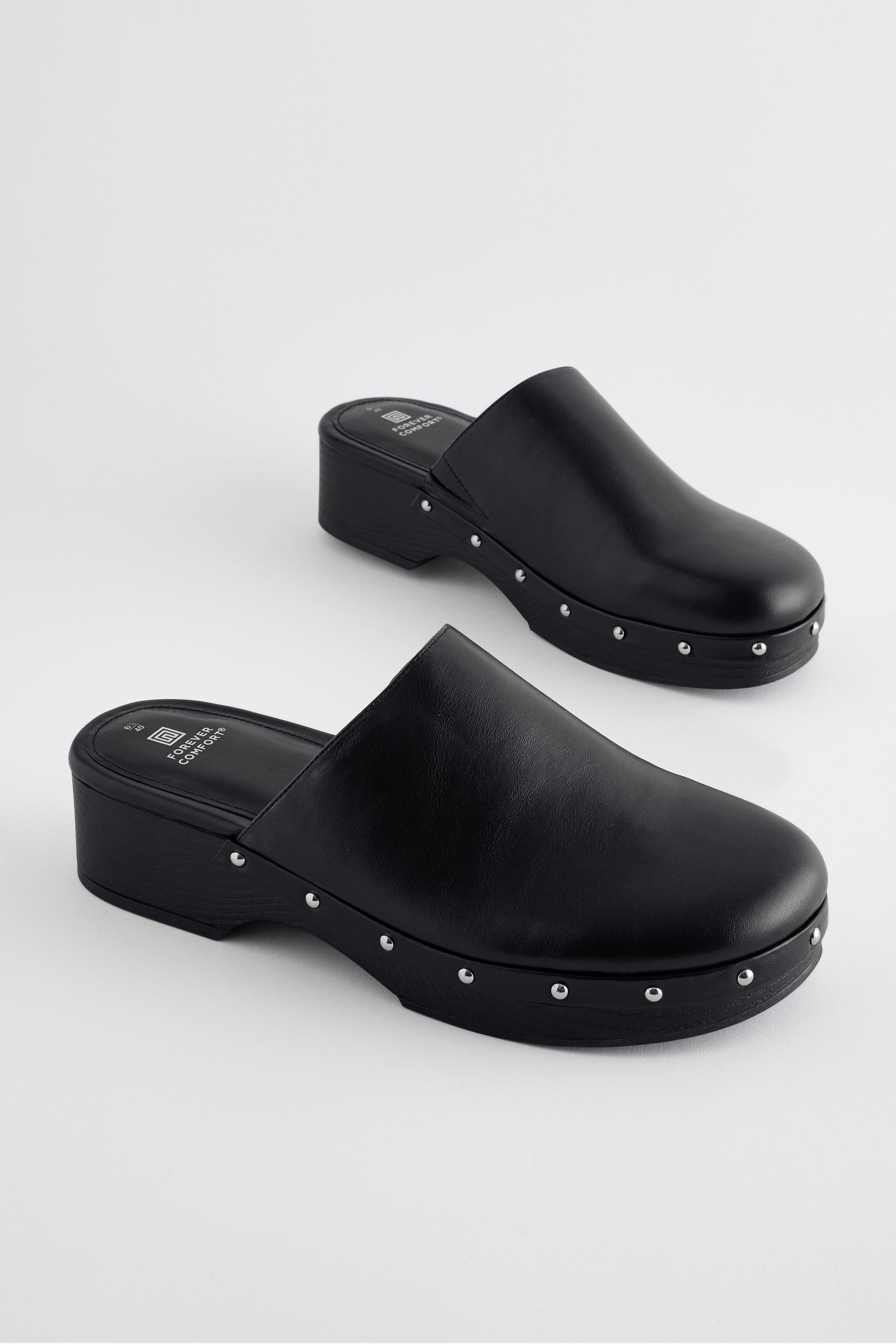 Next Forever Comfort Clog mit Nieten günstig online kaufen