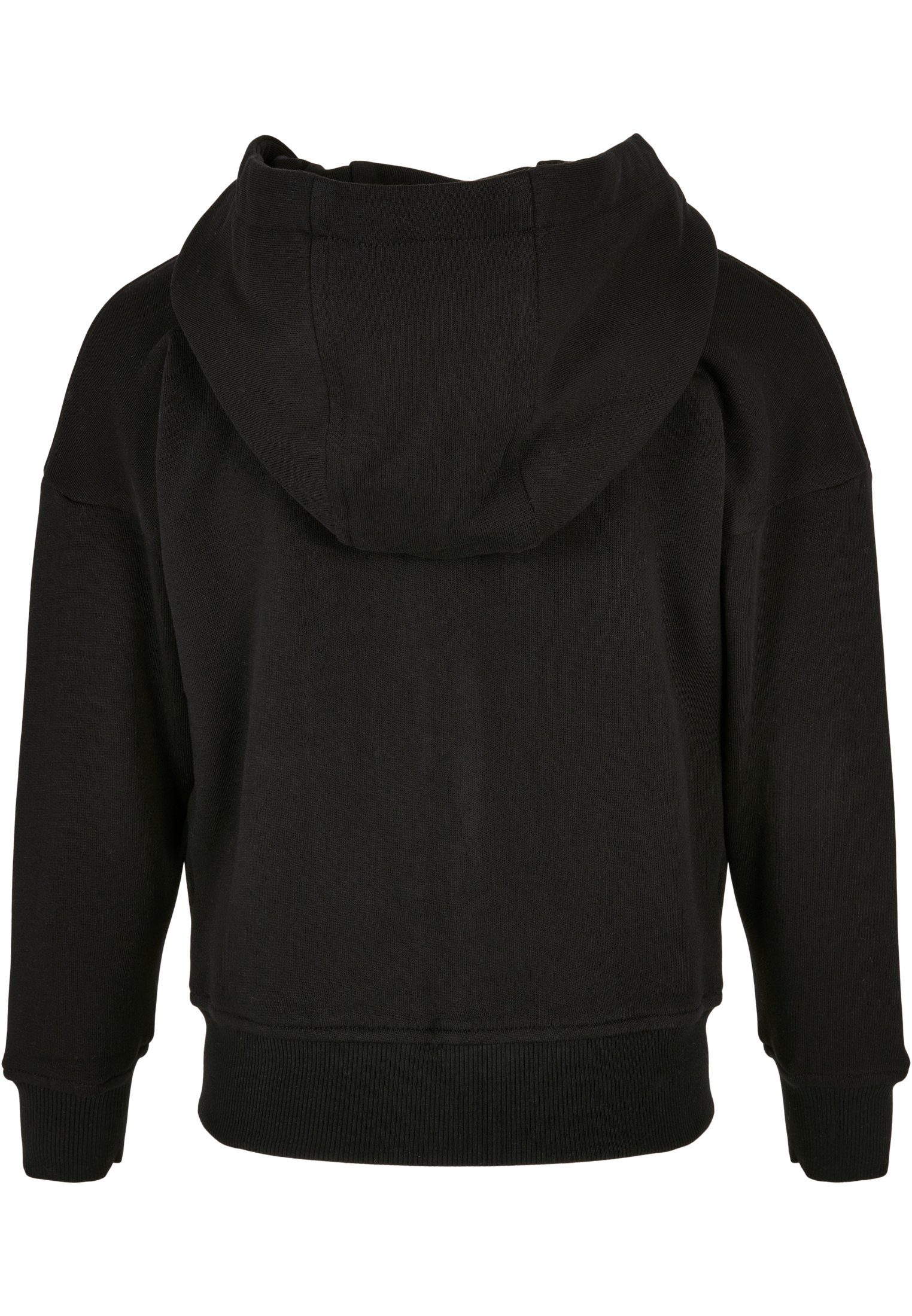 CLASSICS Zip Organic URBAN black Girls Damen Kapuzensweatshirt (1-tlg) Terry Hoody