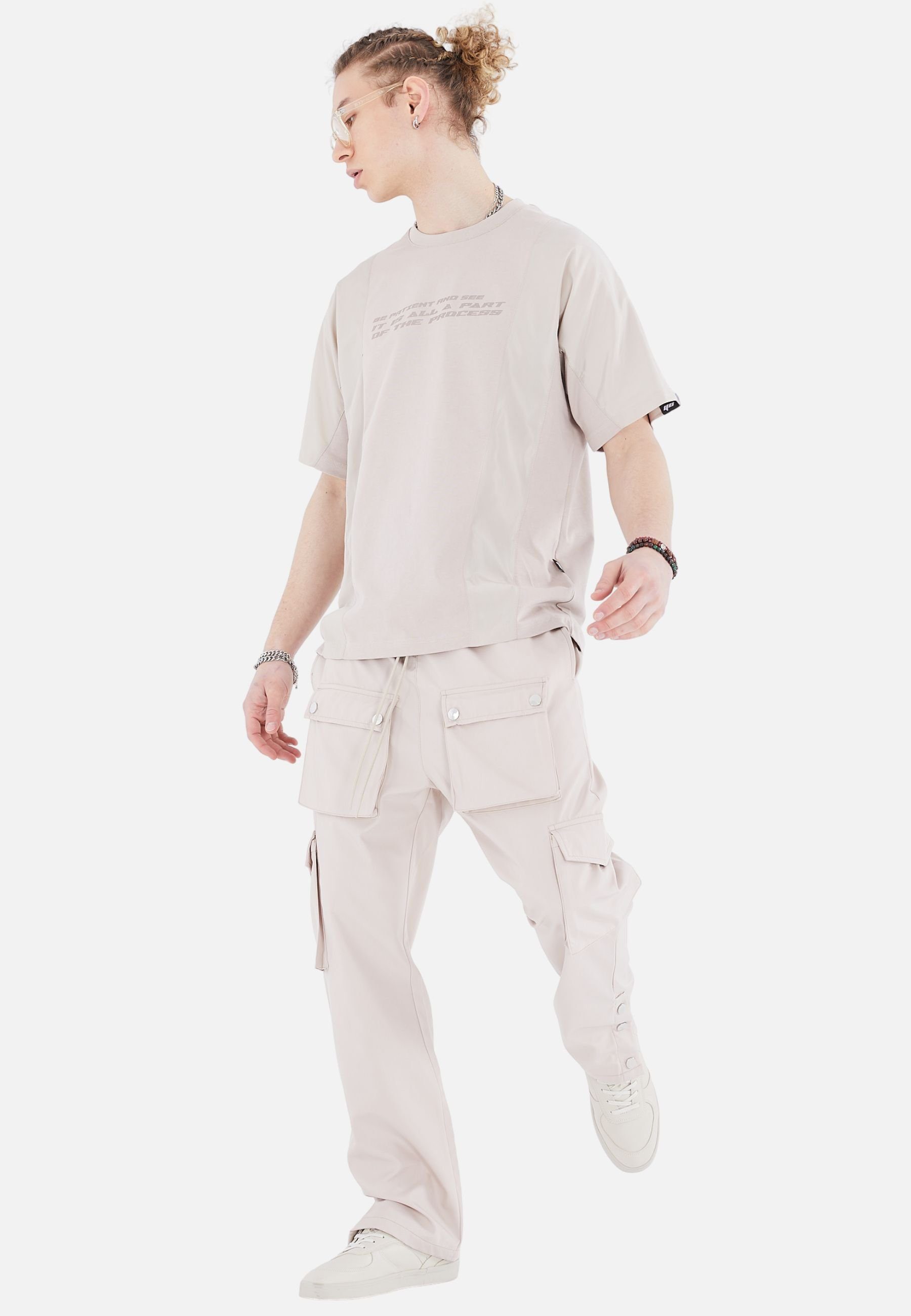 OSSY HOMER Jogginganzug Herren Set T-Shirt Baumwolle 320gsm Jogginghose Jog günstig online kaufen