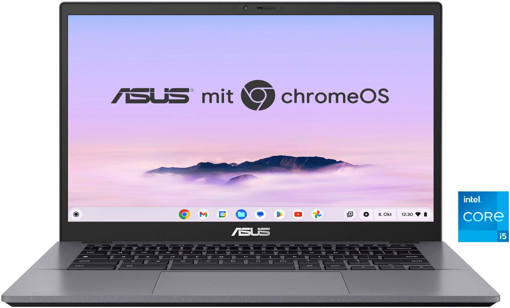 Asus Chromebook Plus CM3401FFA-LZ0146 Chromebook (35,56 cm/14 Zoll, Intel Core i5 1235U, UHD Graphics, 512 GB SSD)