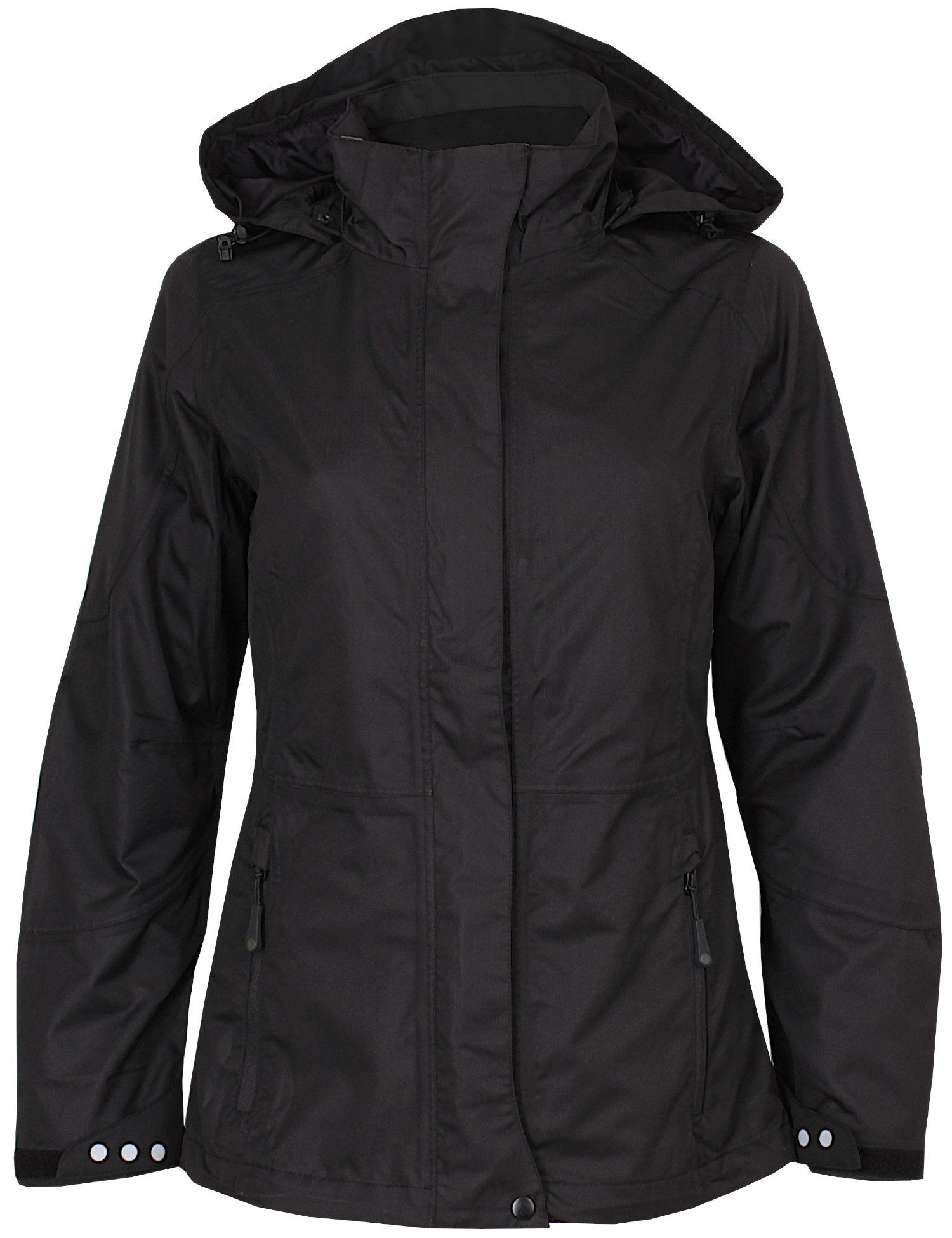Promodoro Funktionsjacke Outdoorjacke Slim Jacke winddicht-wasserdicht-atmungsaktiv, abnehmbare Kapuze – Bild 2 von 5