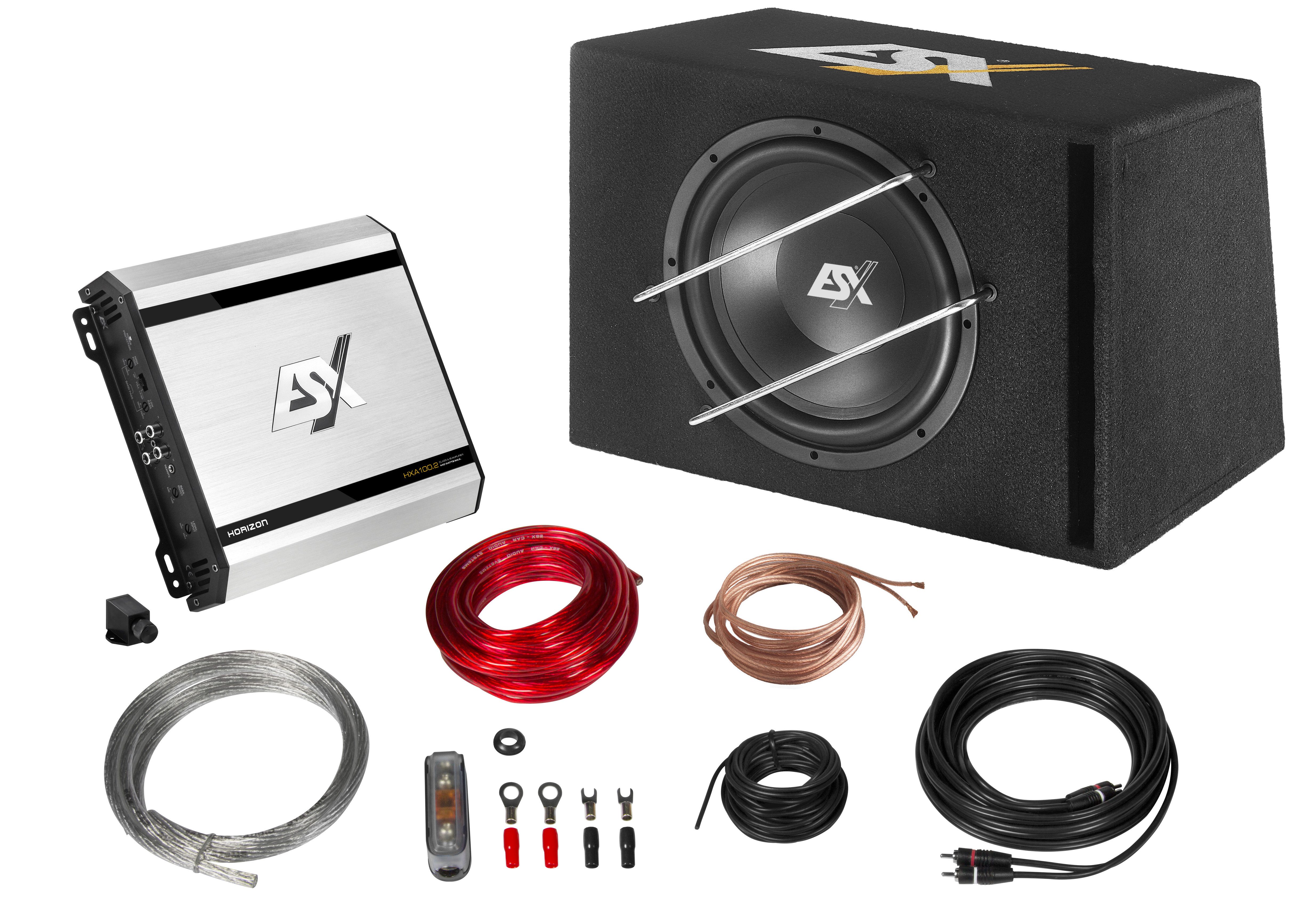 ESX ESX Basspaket HXP200 Auto-Subwoofer (440 W)