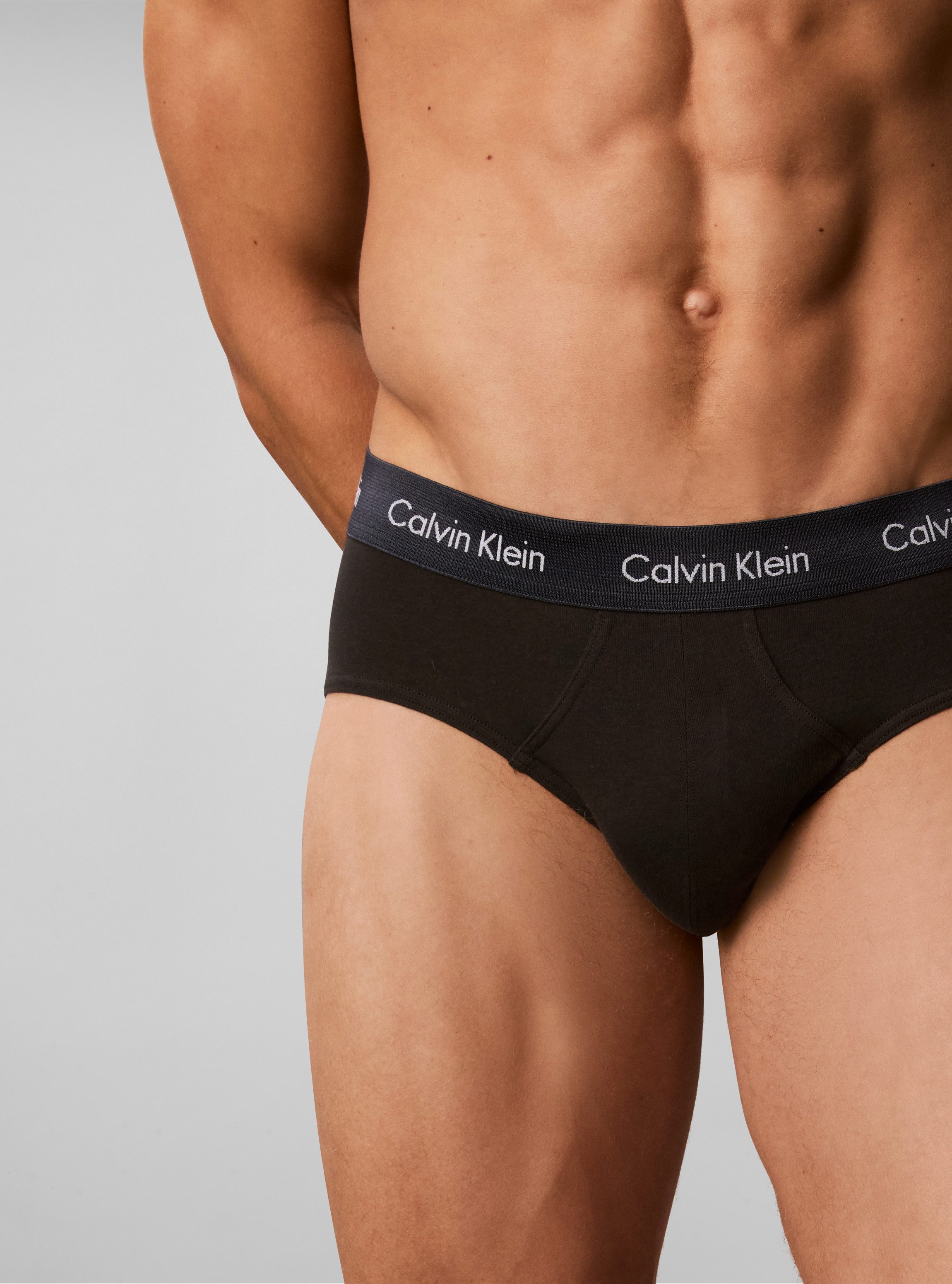 Calvin Klein Underwear Hipster HIP BRIEF 3PK (Packung, 3-St., 3er-Pack) mit Logo-Elastikbund – Bild 3 von 5