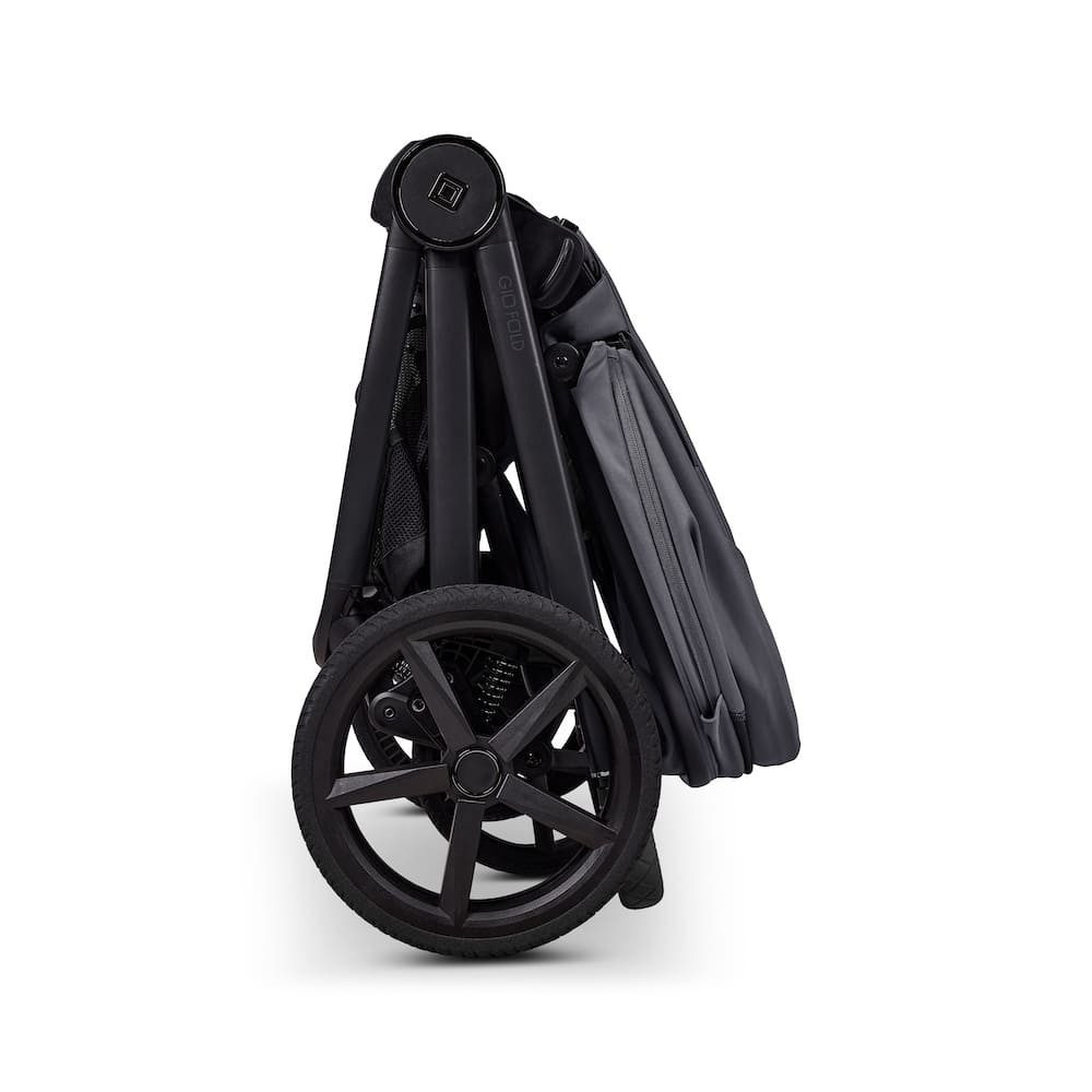 Moon Kombi-Kinderwagen Gio Fold Kombikinderwagen, Gestell und Babywanne mit einem Handgriff zusammenfaltbar – Bild 5 von 5