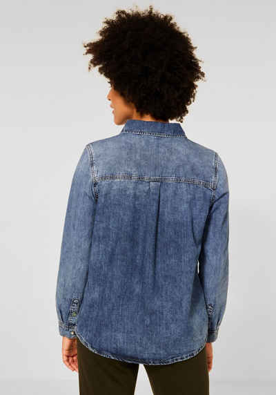 STREET ONE Jeansbluse