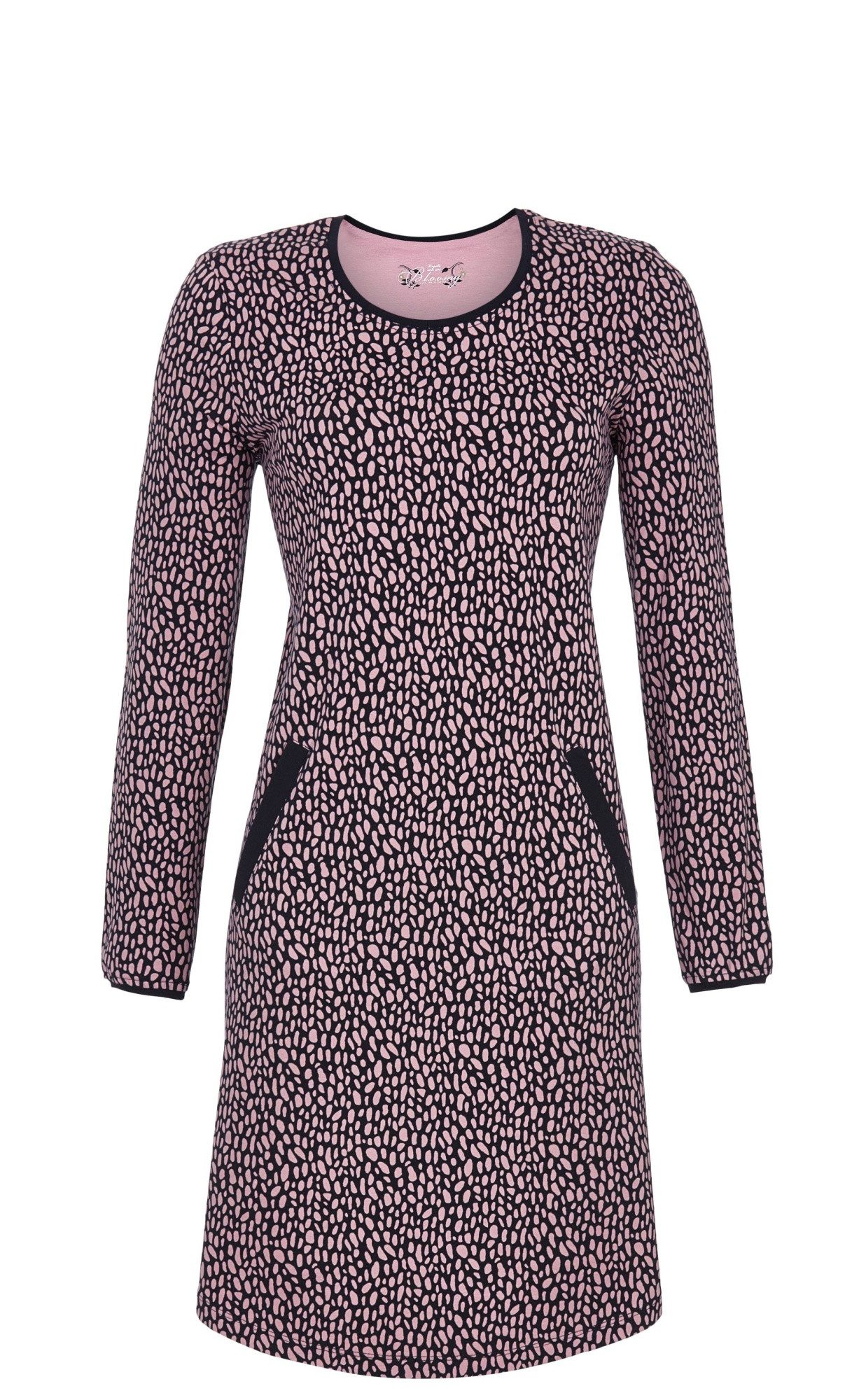 Ringella Nachthemd mit Minimaldessin und Pattentaschen günstig online kaufen