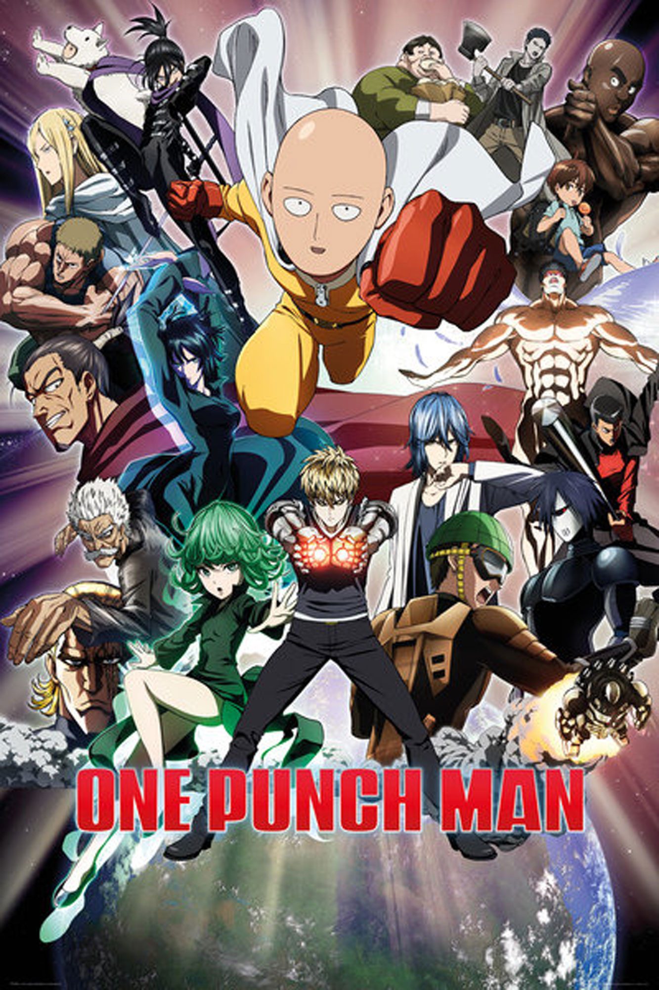 Poster One Punch Man - Плакат - Collage