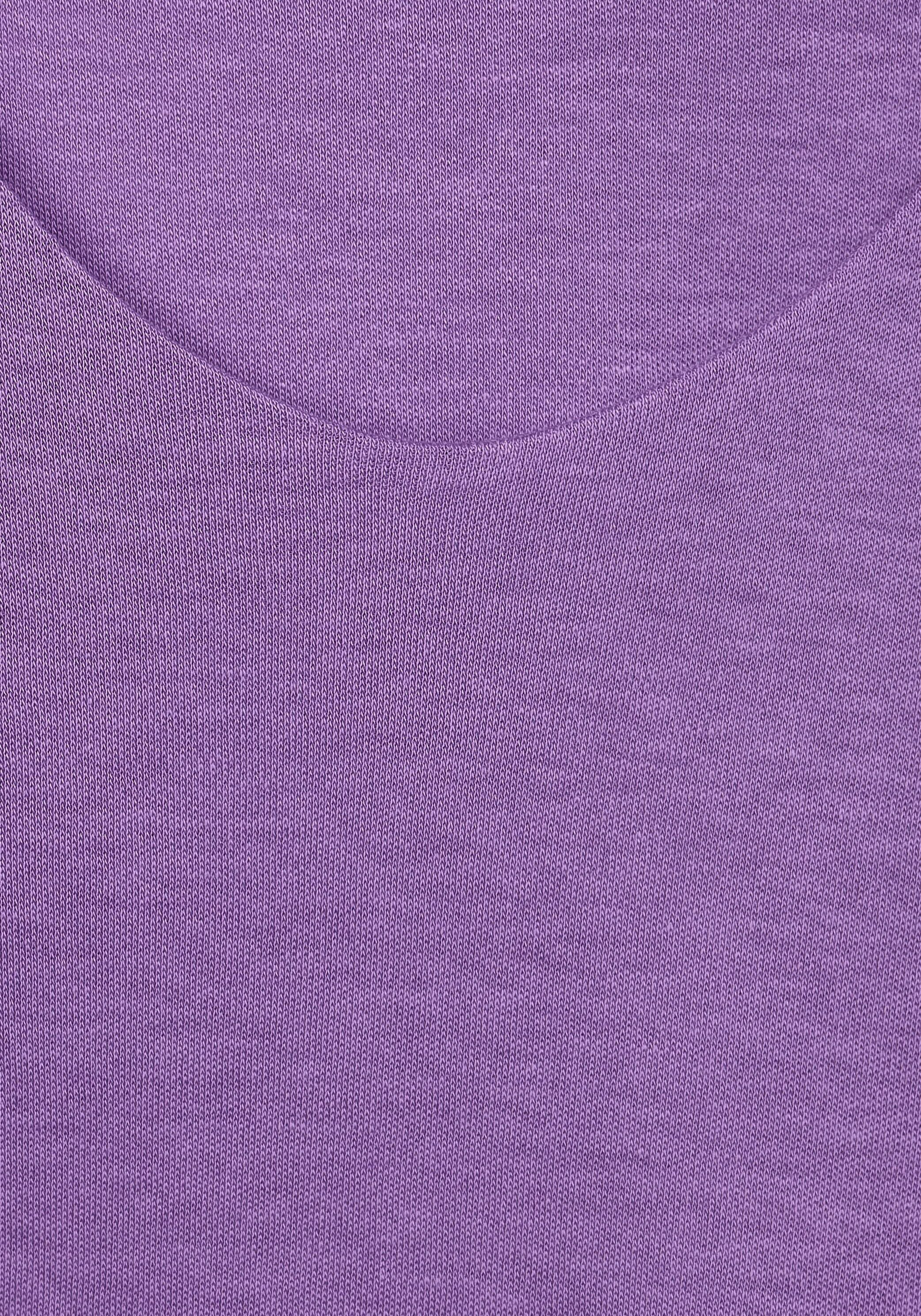 STREET ONE T-Shirt lilac neuen im Palmira Style lupine