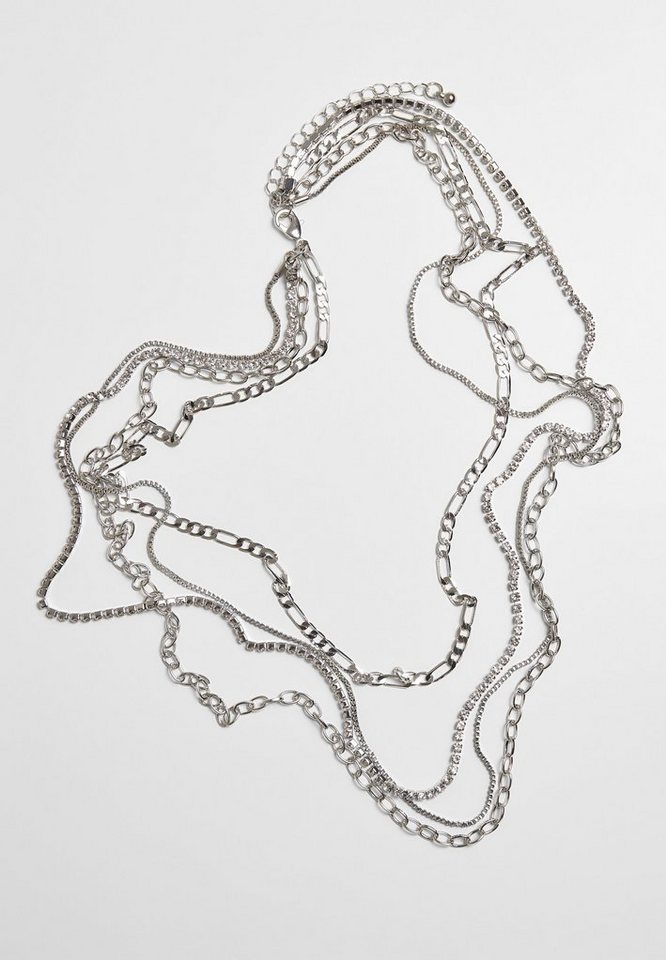 URBAN CLASSICS Edelstahlkette Accessoires Valeria Layering Necklace