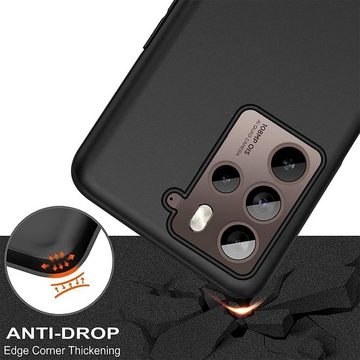 CoolGadget Handyhülle Black Series Handy Hülle für HTC U23 Pro 6,7 Zoll, Edle Silikon Schlicht Robust Schutzhülle für HTC U23 Pro Hülle