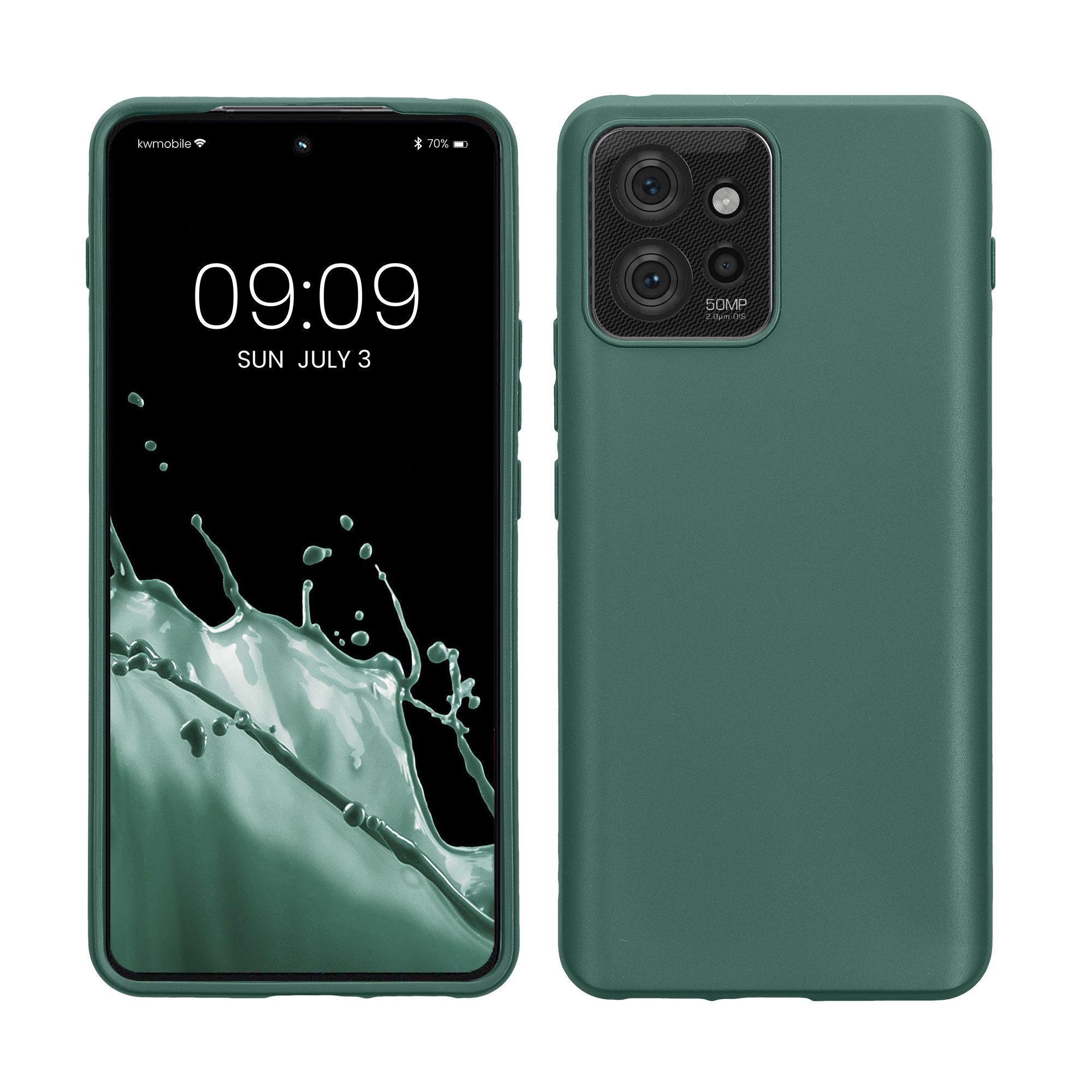 kwmobile Handyhülle Hülle für Motorola ThinkPhone, Hülle Silikon - Soft Handyhülle - Handy Case Cover