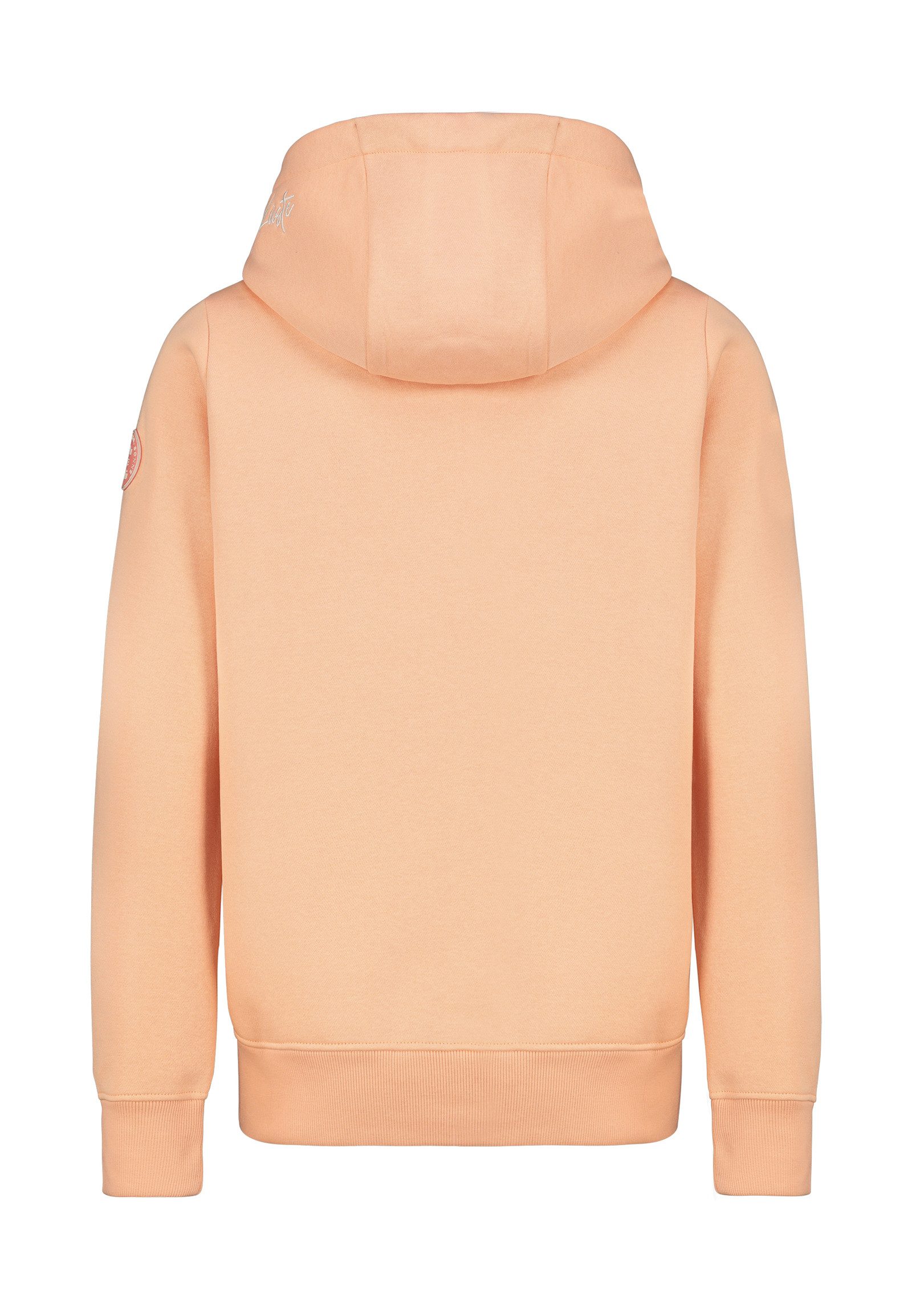 Eight2Nine Kapuzenpullover Damen Hoodie Kapuzenpullover mit Küstenprint Sweater, Kapuzensweatshirt mit Kängurutasche, mit Kapuze