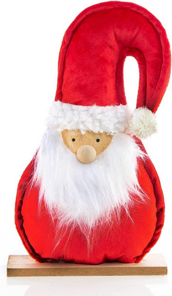 Logbuch-Verlag Weihnachtsfigur Weihnachtsmann Figur - Nikolaus Santa Claus  26cm (1 St)