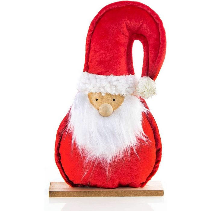 Logbuch-Verlag Weihnachtsfigur Weihnachtsmann Figur - Nikolaus Santa Claus 26cm (1 St)