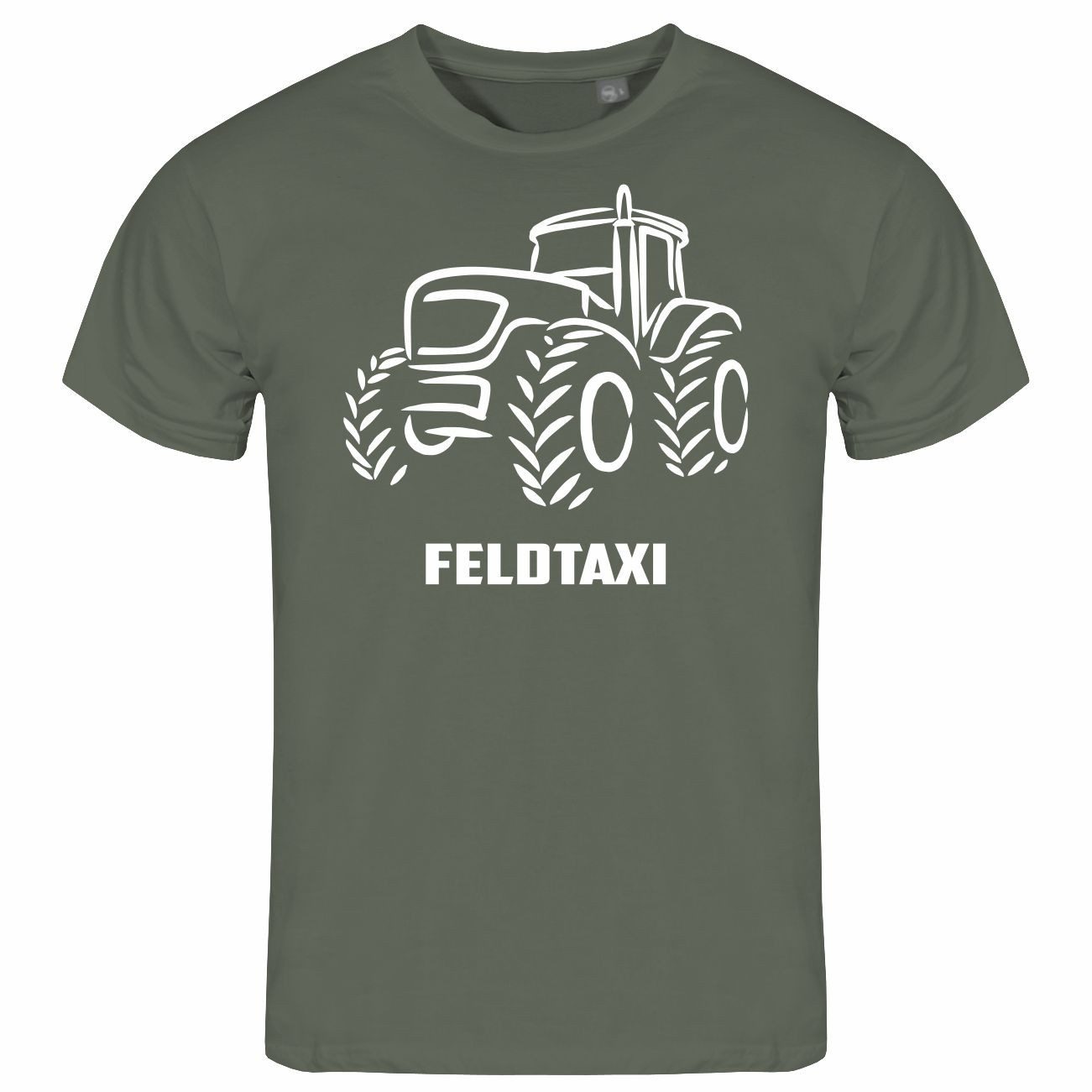 Print-Shirt Herren T-Shirt Feldtaxi