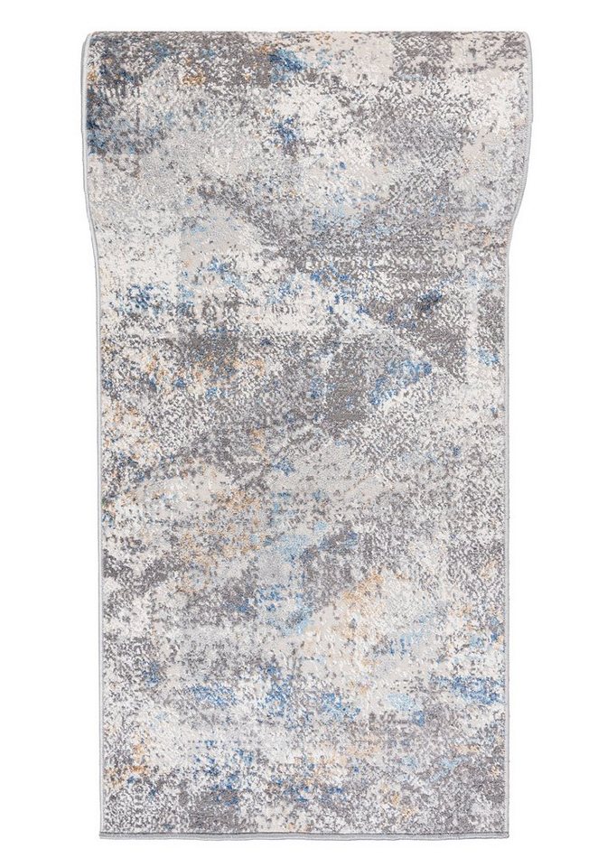 Mazovia Läufer Läufer FlurLäufer Modern für Vorzimmer Schlafzimmer - Abstrakt Muster, 60 x 100 cm, Kurzflor, Meterware