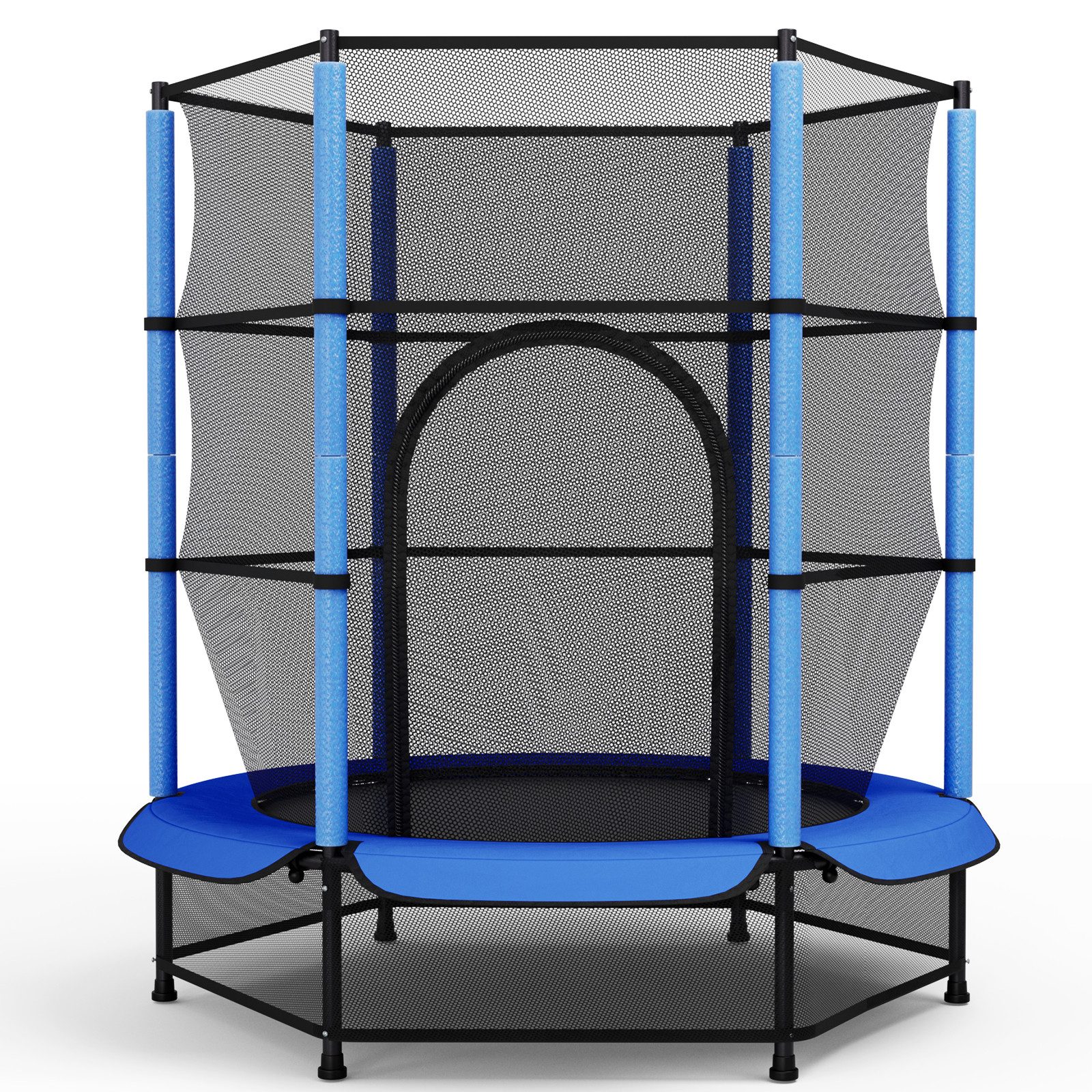 TLGREEN Gartentrampolin Ø 140cm bis 50 kg, Trampolin für Kinder,Kindertrampolin,Kleinkind-Trampolin