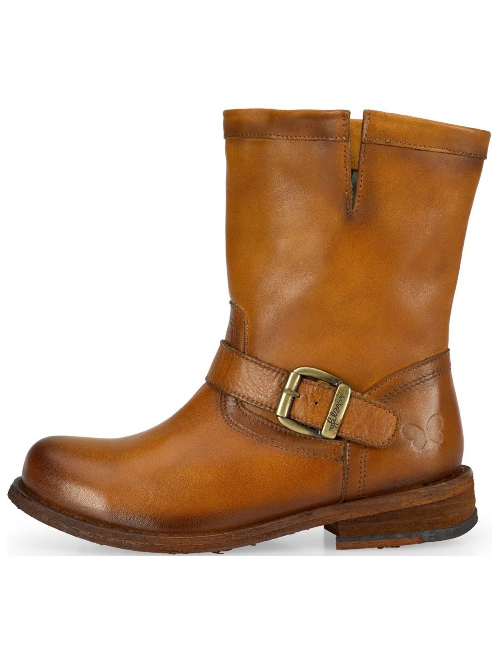 Felmini Wide Fit Stiefelette Leder Stiefelette günstig online kaufen