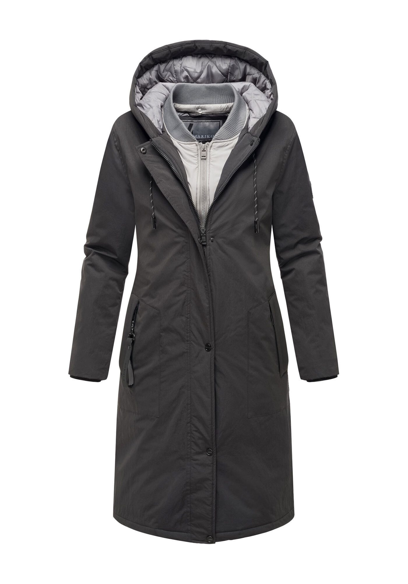 Marikoo Winterjacke Ledalaa mit großer Kapuze – Bild 3 von 5