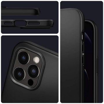 CoolGadget Handyhülle Black Series Handy Hülle für Apple iPhone 13 Pro 6,1 Zoll, Edle Silikon Schlicht Robust Schutzhülle für iPhone 13 Pro Hülle