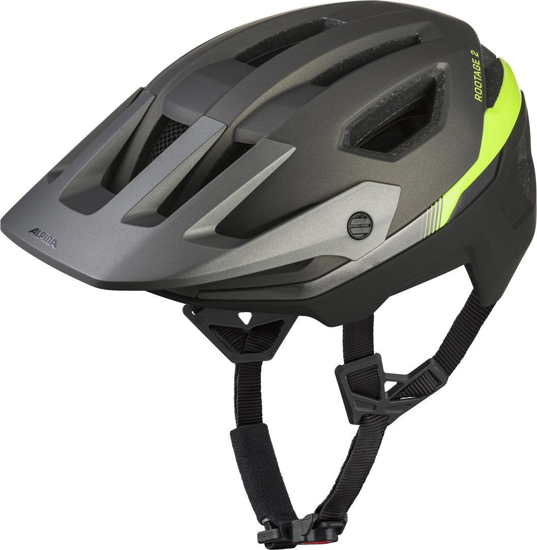 Fahrradhelm ALPINA ROOTAGE 2 MIPS Helm 2026 gun black neon