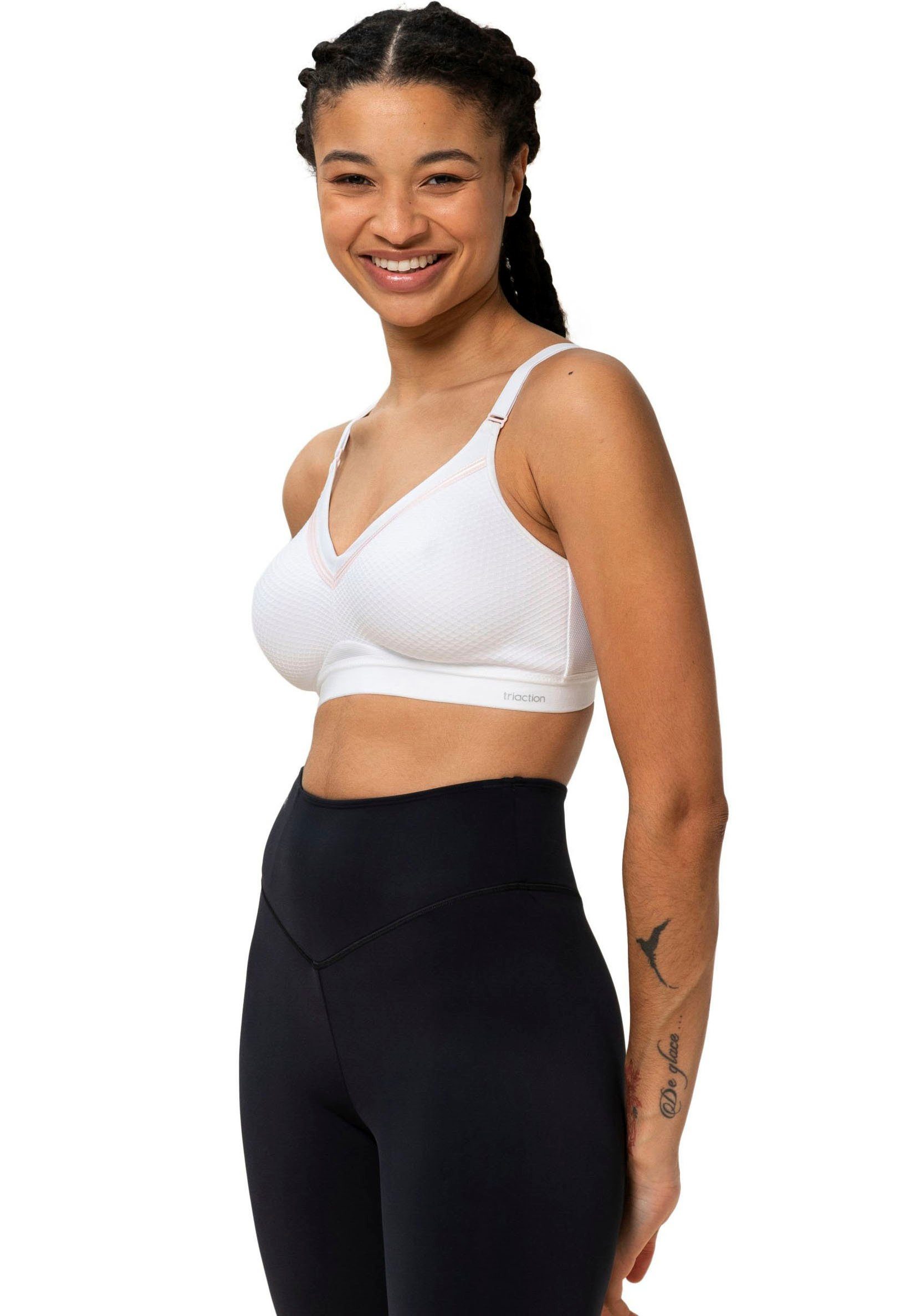 triaction by Triumph Sport-BH Triaction Free Motion N EX Cup B-F, ohne Bügel, für starke Belastung, Basic Dessous