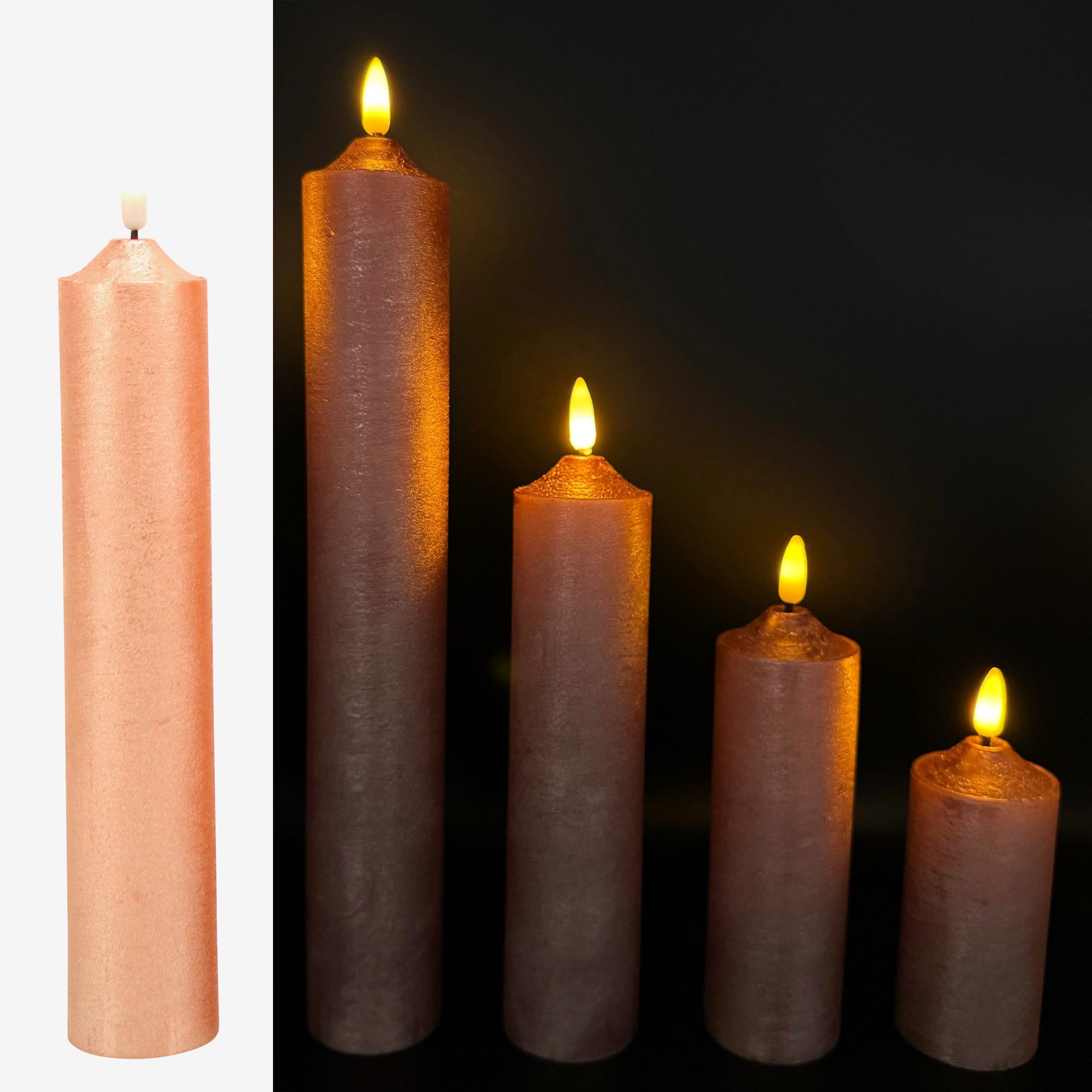 Online-Fuchs LED-Kerze 5 LED Kerzen XL günstig online kaufen