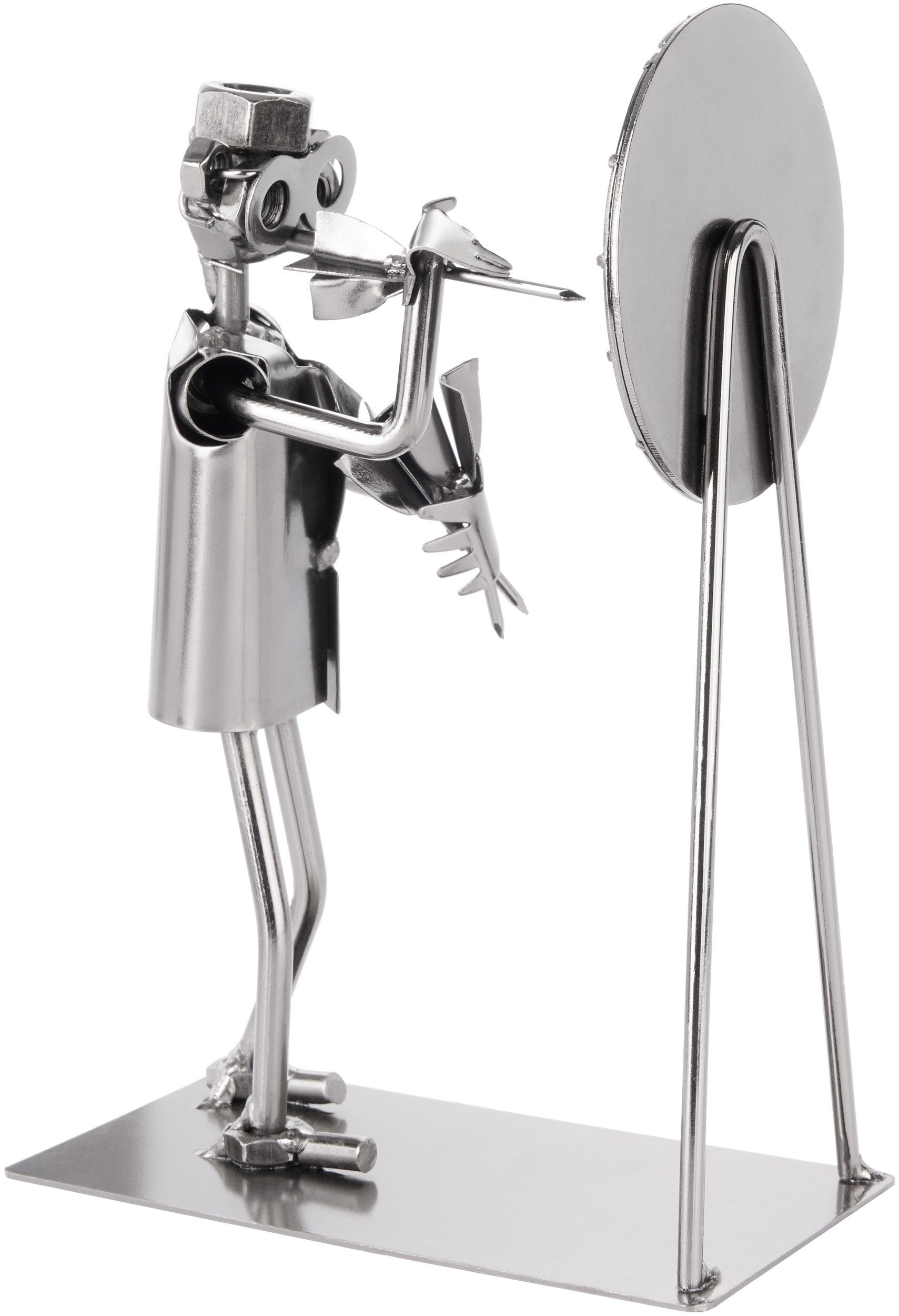 BRUBAKER Dekofigur Schraubenmännchen Darts Meisterschaft - Handarbeit Eisen günstig online kaufen