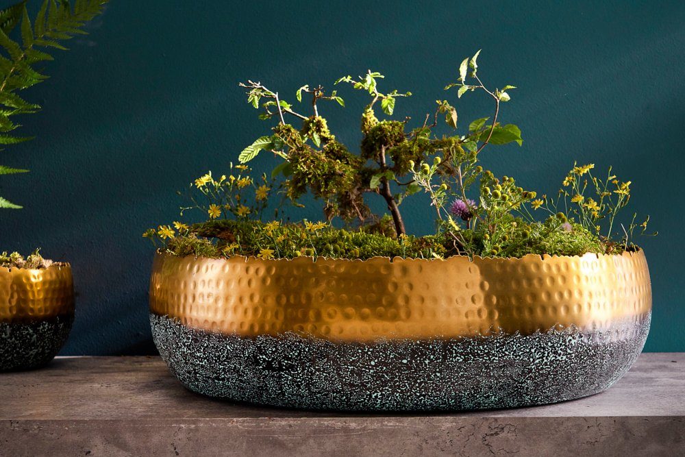 riess-ambiente Dekoschale ORIENT 52cm gold (Einzelartikel, 1 St), Wohnzimme günstig online kaufen