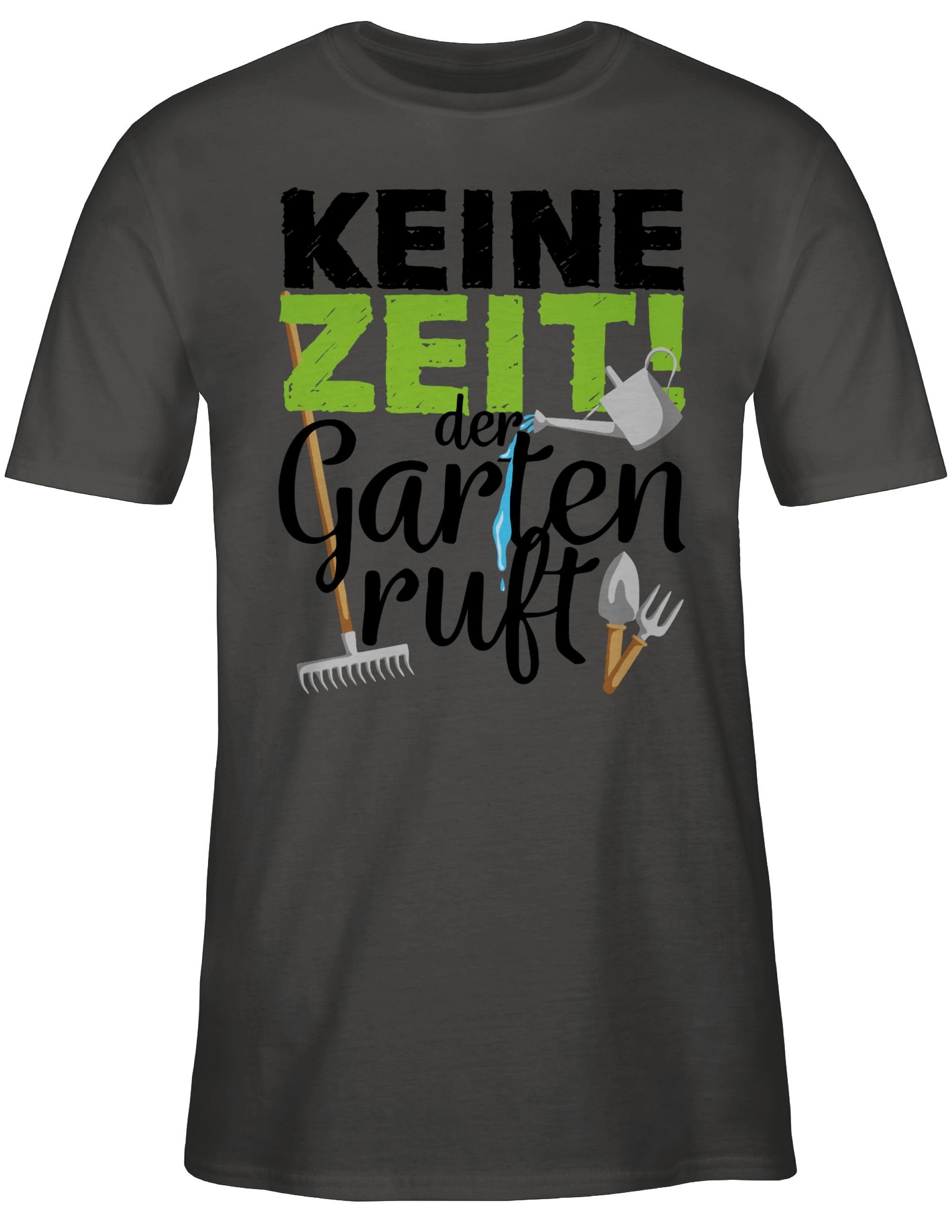 Outfit Dunkelgrau Garten Keine 2 T-Shirt Shirtracer ruft - Hobby Gartengeräte der Zeit