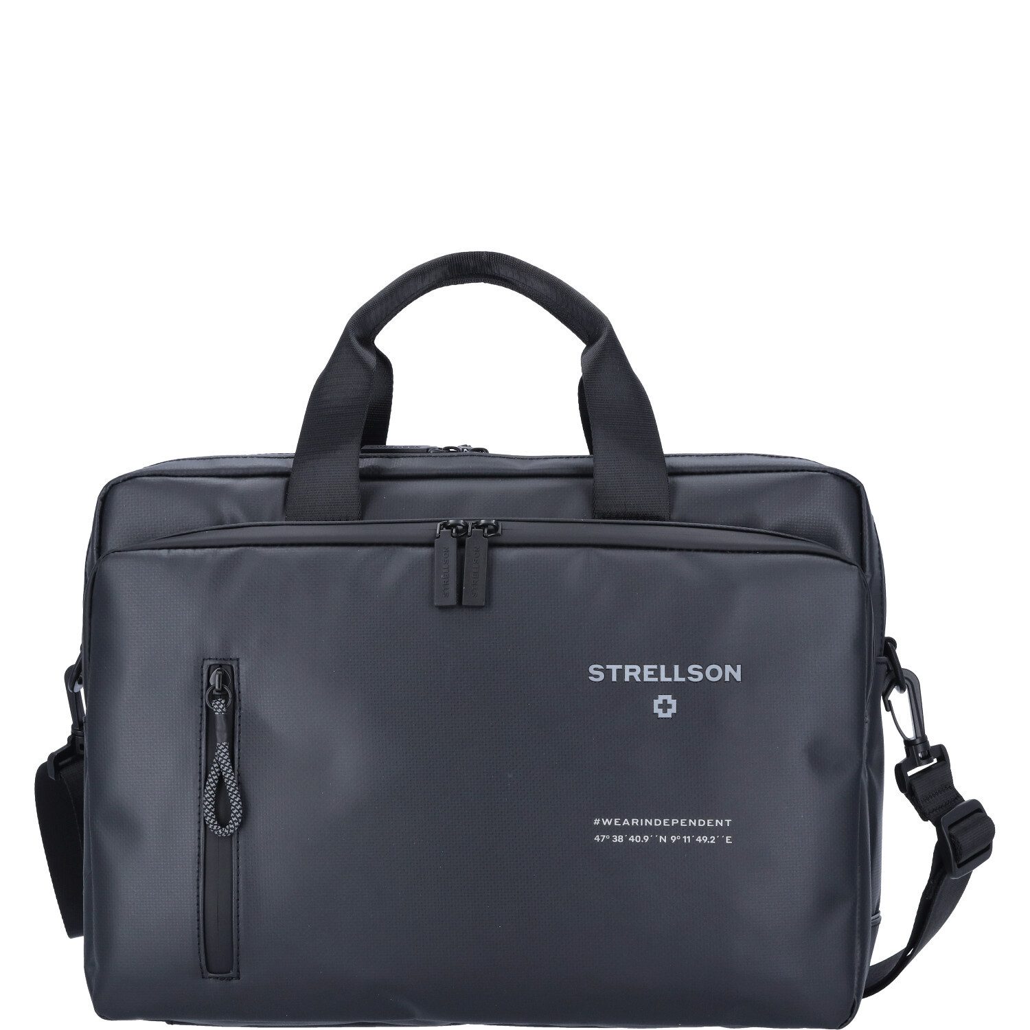 Strellson Umhängetasche Strellson Aktentasche Stockwell 2.0 Charles Black (1, 1-tlg., 1)