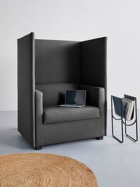 DOMO collection Sessel Kea, mit praktischem Sichtschutz, Breite 100 cm
