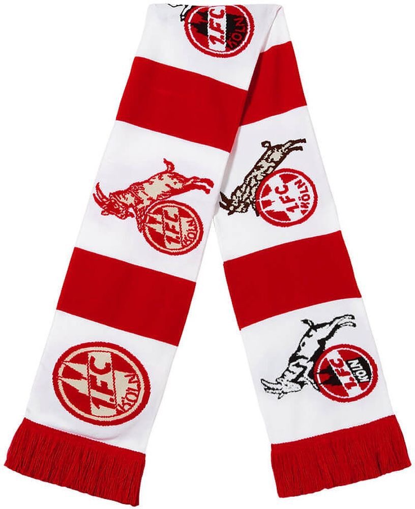 1. FC Köln Schal Premiumschal Logos