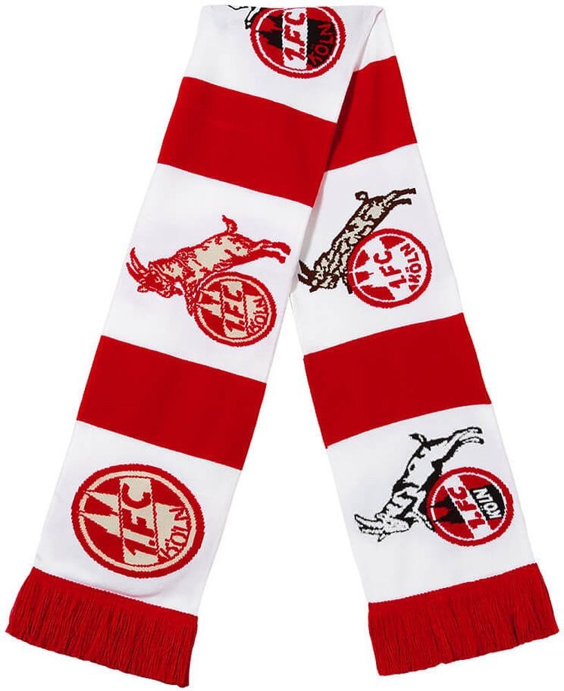 1. FC Köln Schal Premiumschal Logos günstig online kaufen