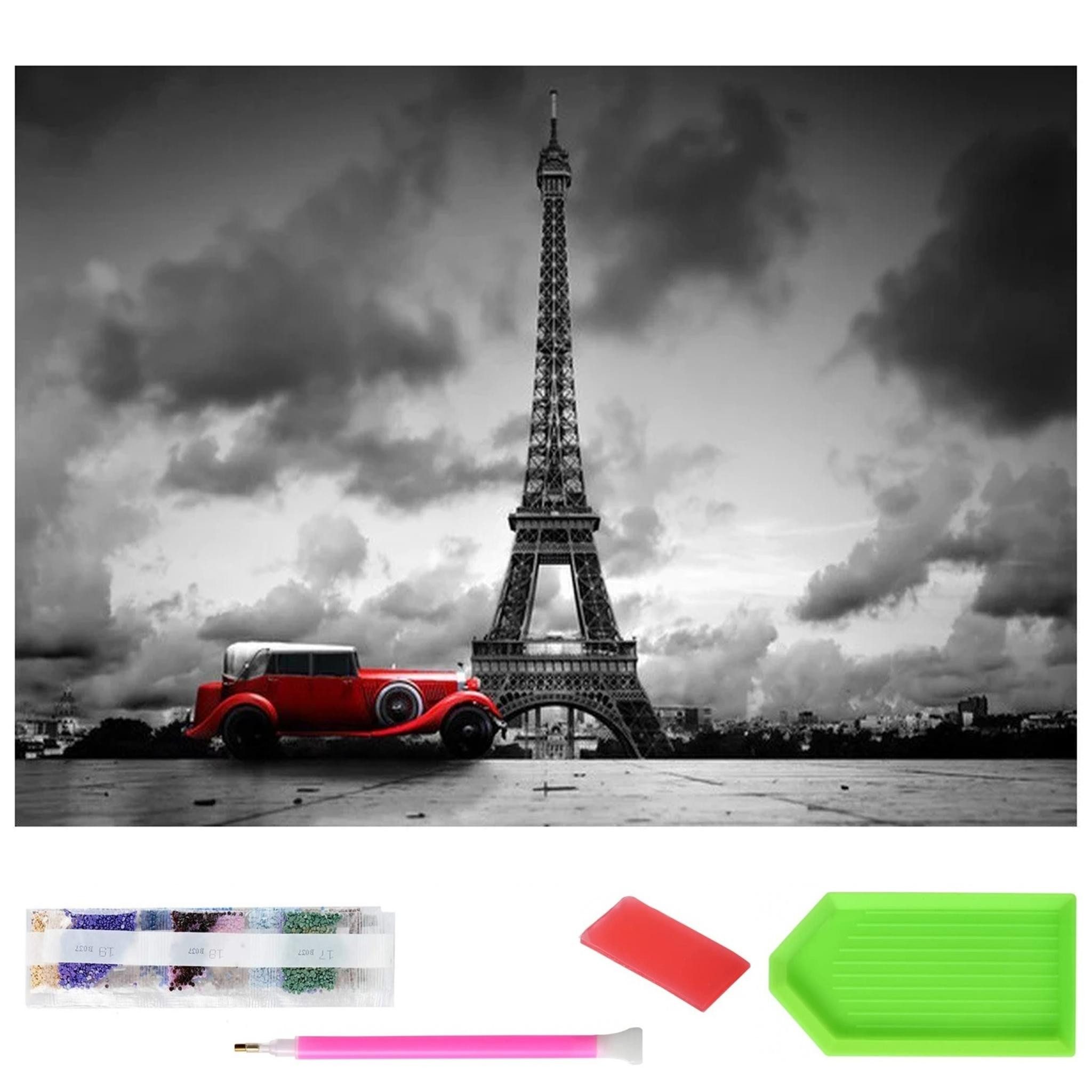 LA CUTE Malen nach Zahlen XXXL 5d Diamond Painting Eifelturm Malen nach Zah günstig online kaufen