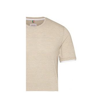 Cinque T-Shirt hell-braun regular fit (1-tlg)