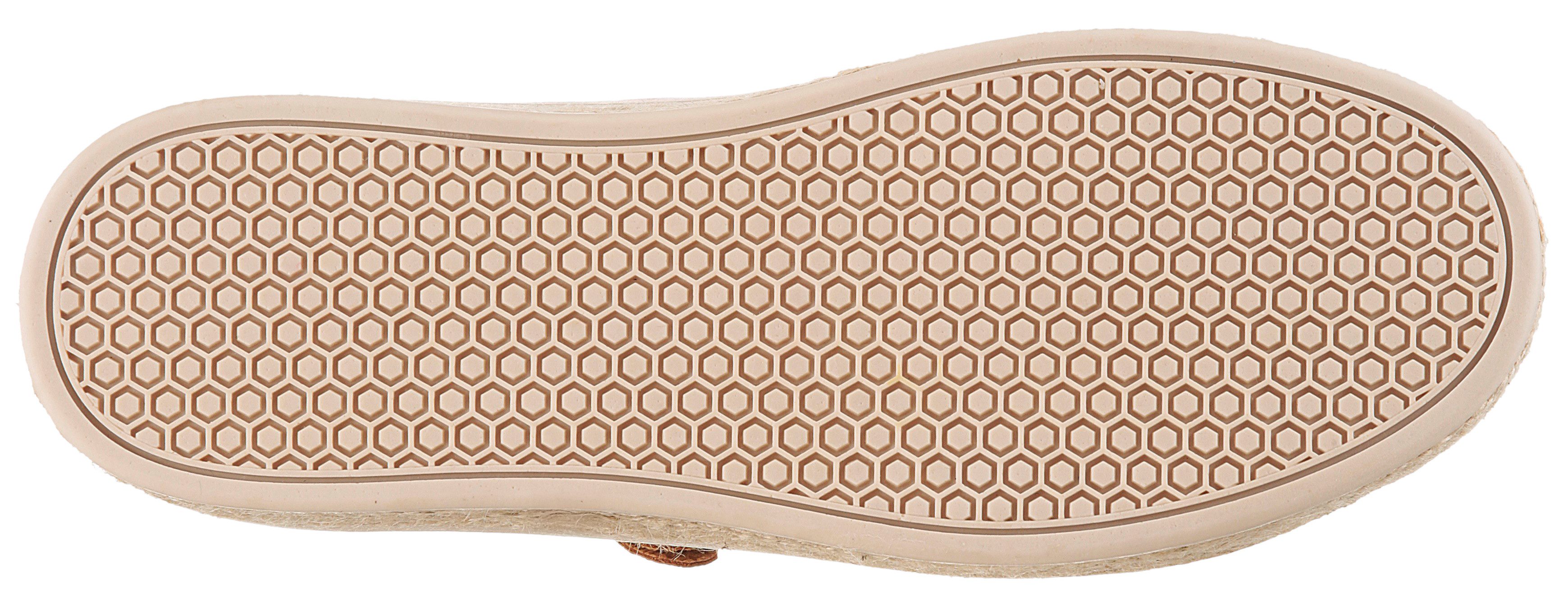 Aniston SHOES Plateausneaker Sneaker, Schnürschuh mit bunten Metallic-Besatz