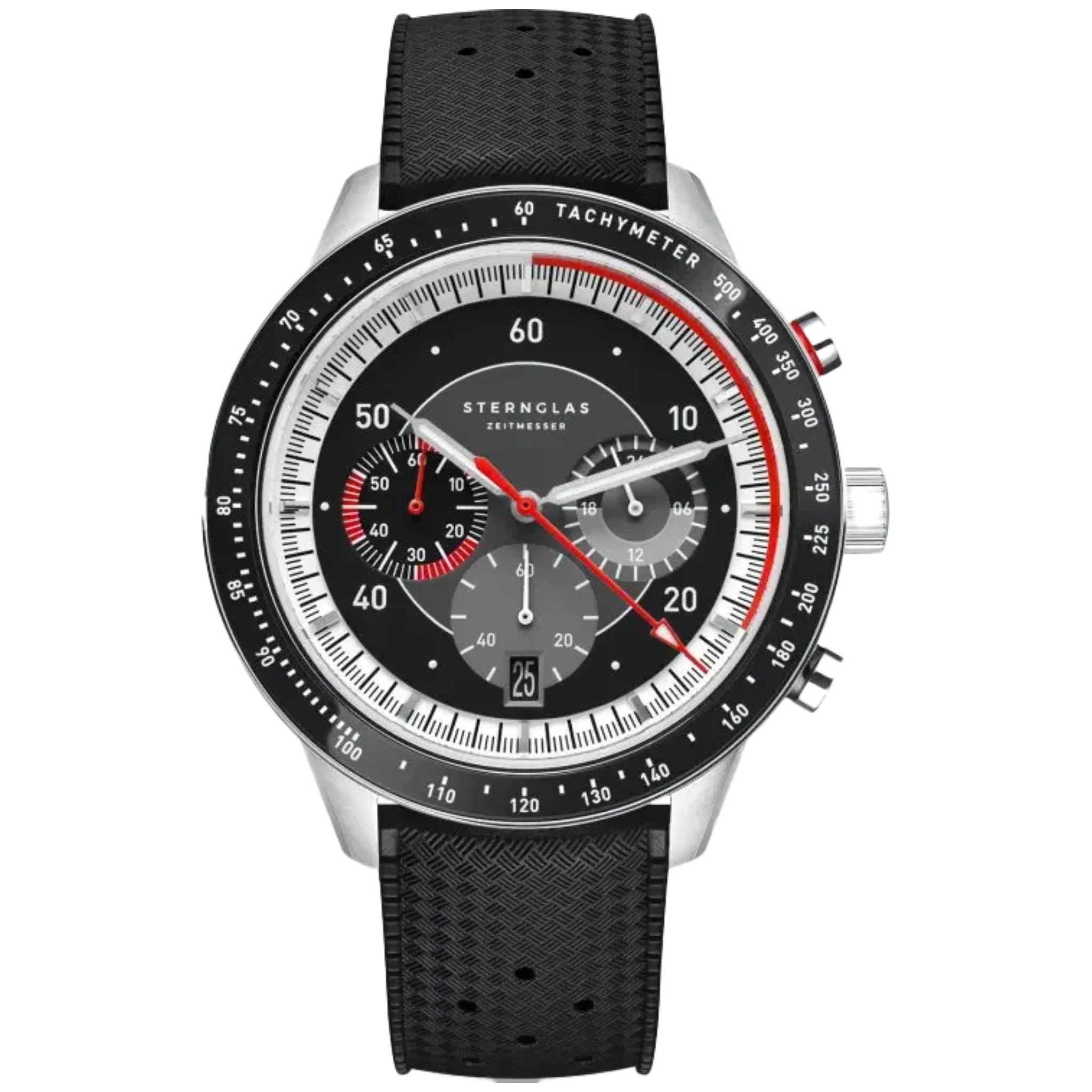 STERNGLAS Quarzuhr Sternglas Tachymeter 2.0 S01-TM03-KA04 - Chrono