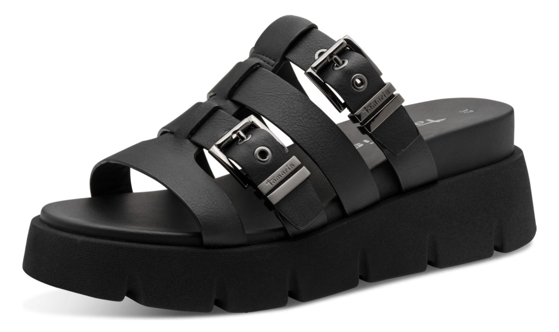 1-27512-46 001 Black Sandale