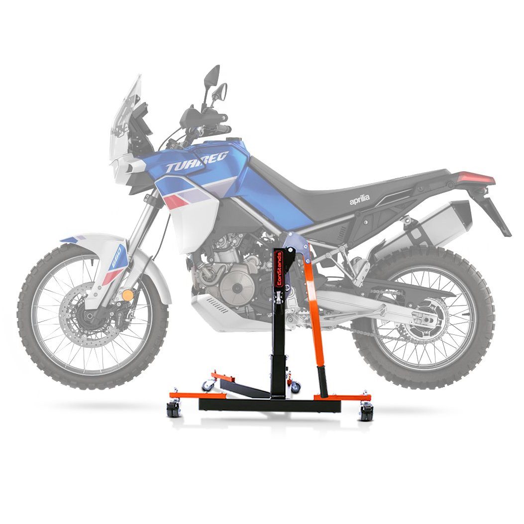ConStands Motorradheber CS Power Evo-Zentralständer für Aprilia Tuareg 660 / Rally 22-26 Orang